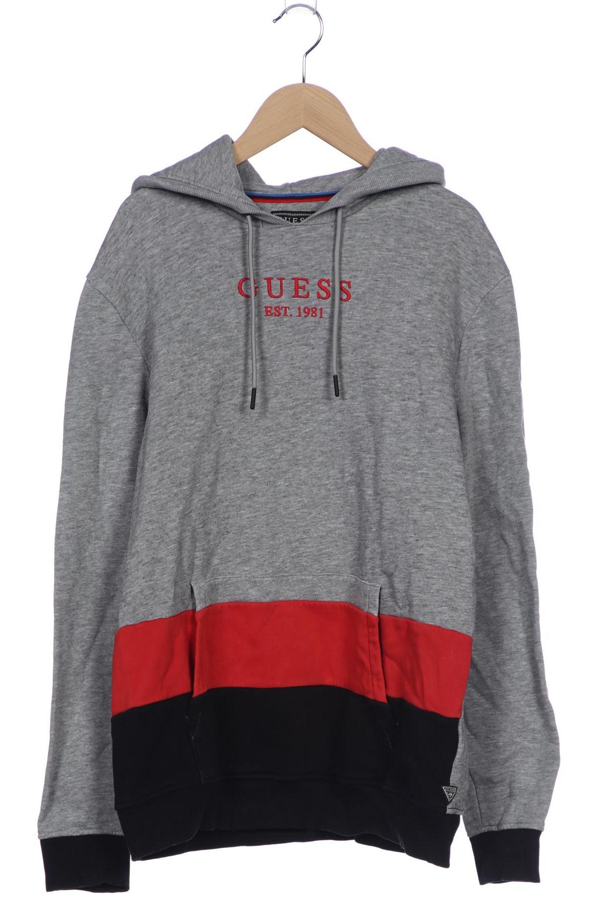 

Guess Herren Kapuzenpullover, grau, Gr. 48