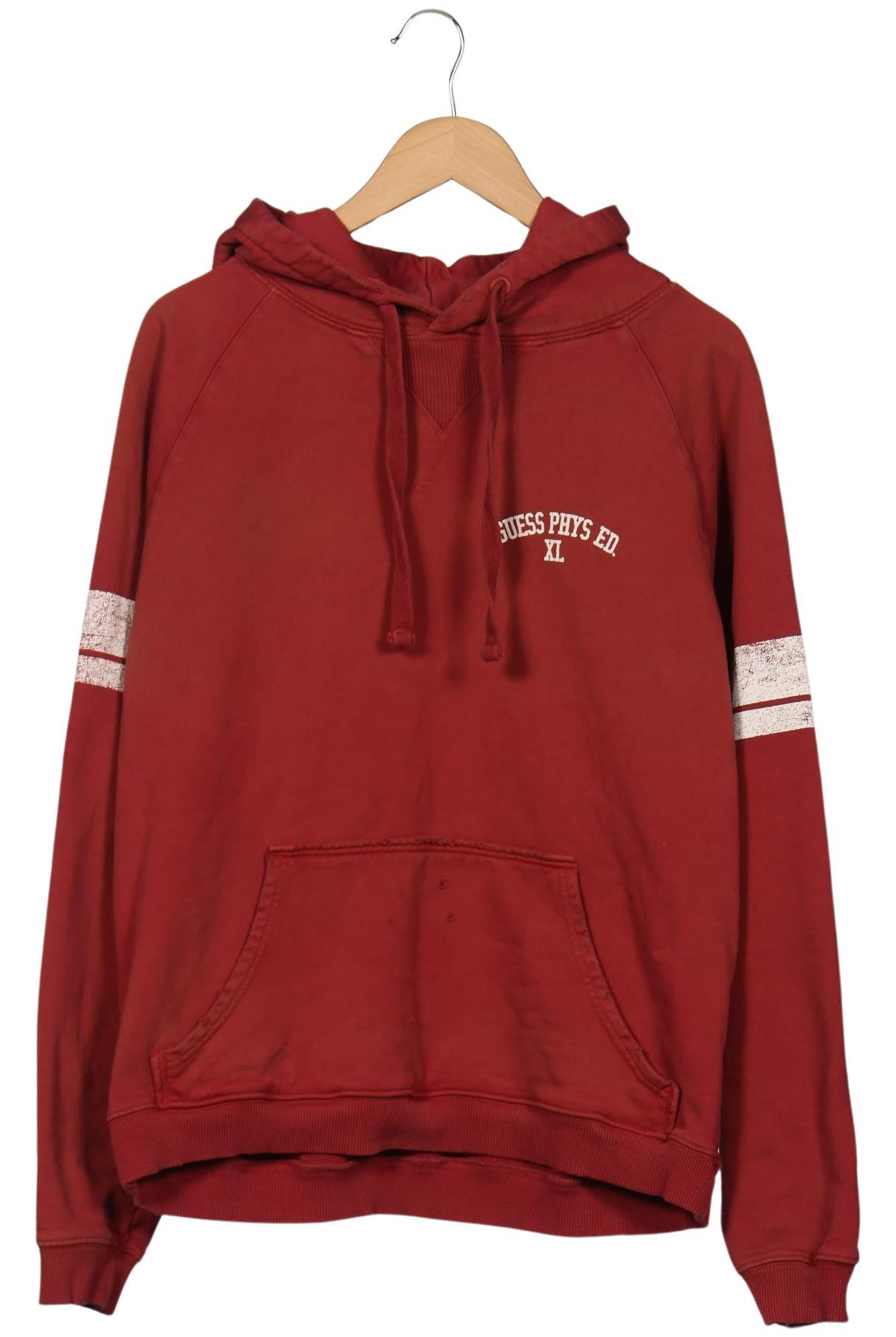 

Guess Herren Kapuzenpullover, bordeaux, Gr. 48