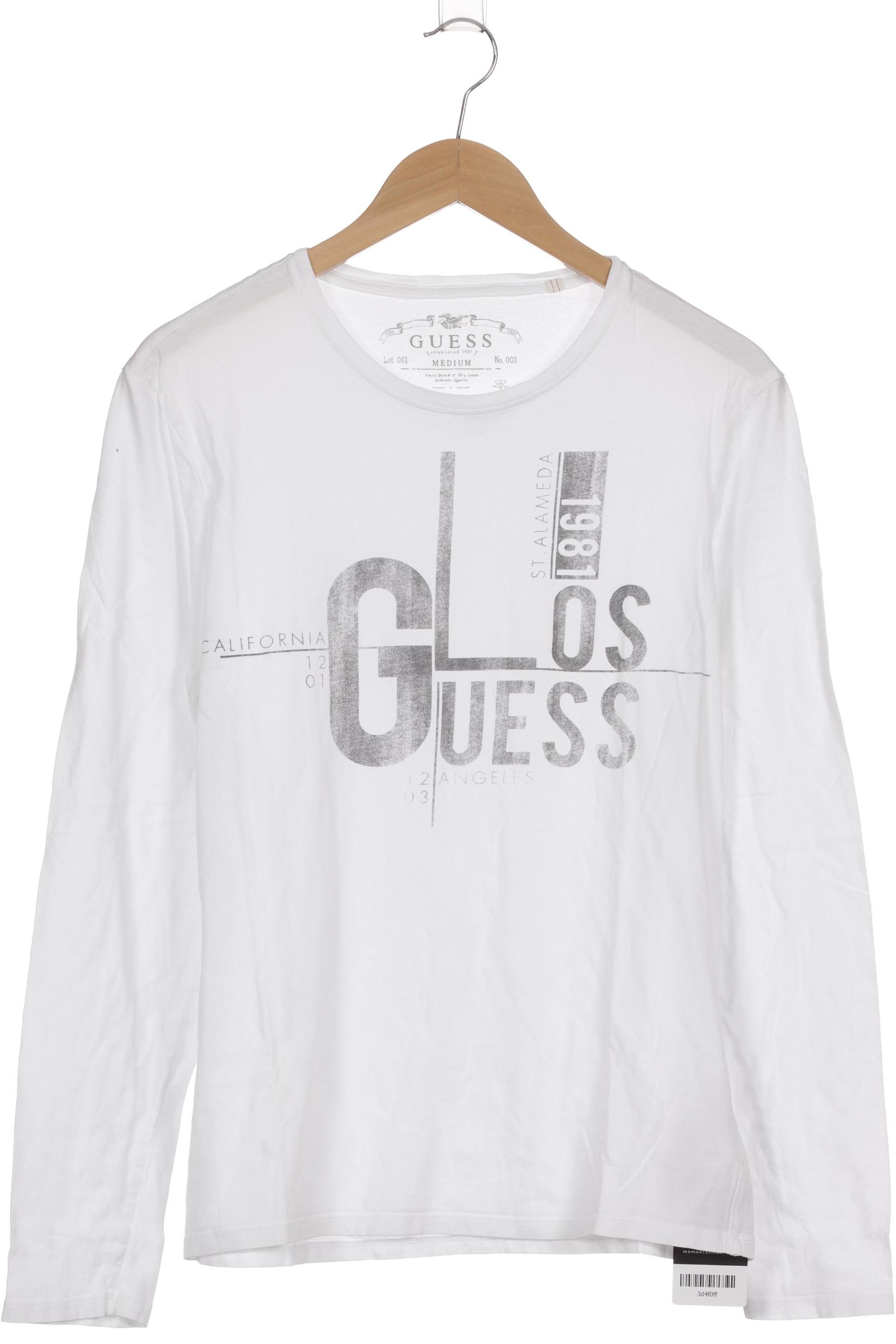 

Guess Herren Langarmshirt, weiß, Gr.