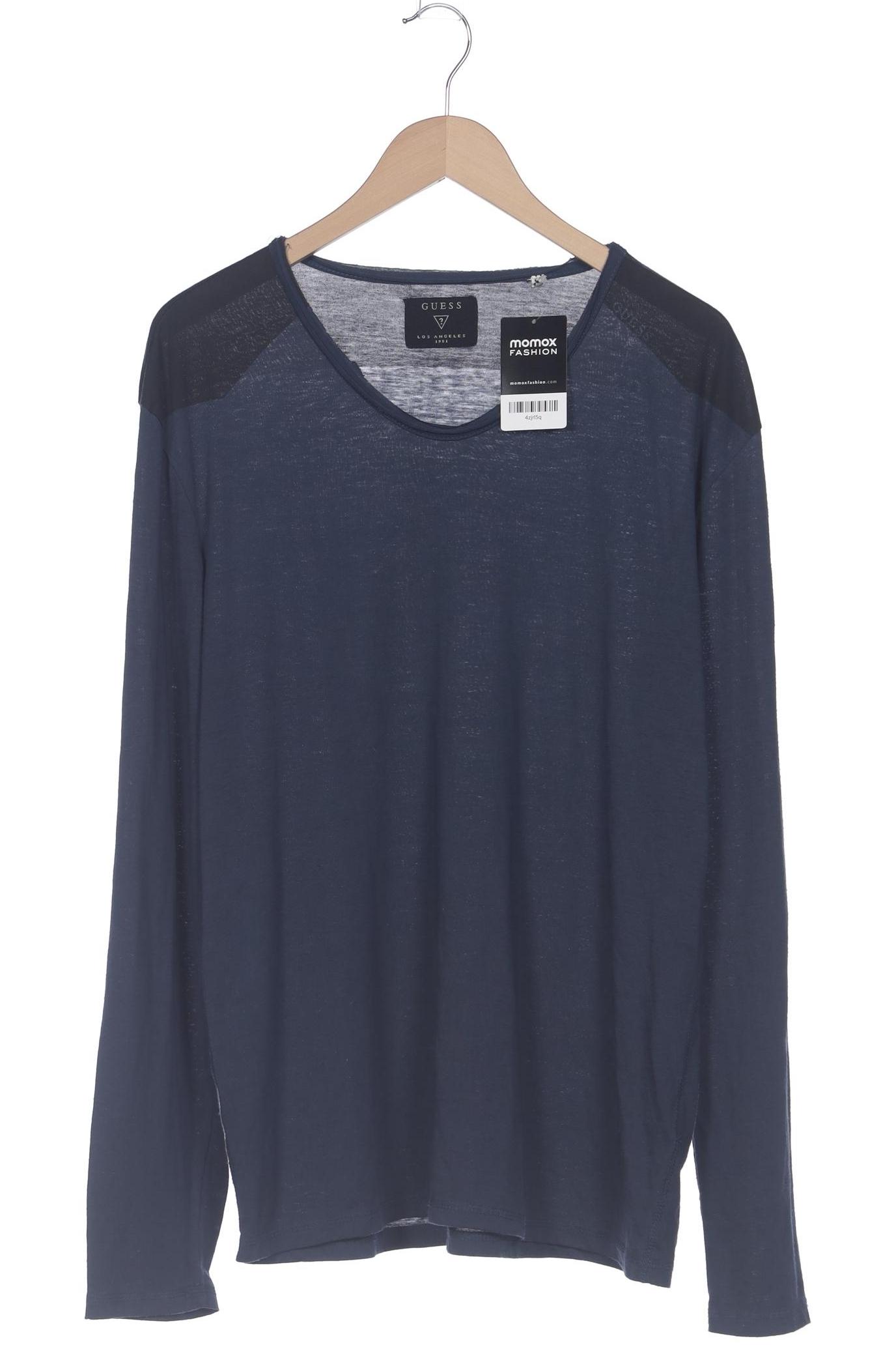 

Guess Herren Langarmshirt, marineblau, Gr. 54