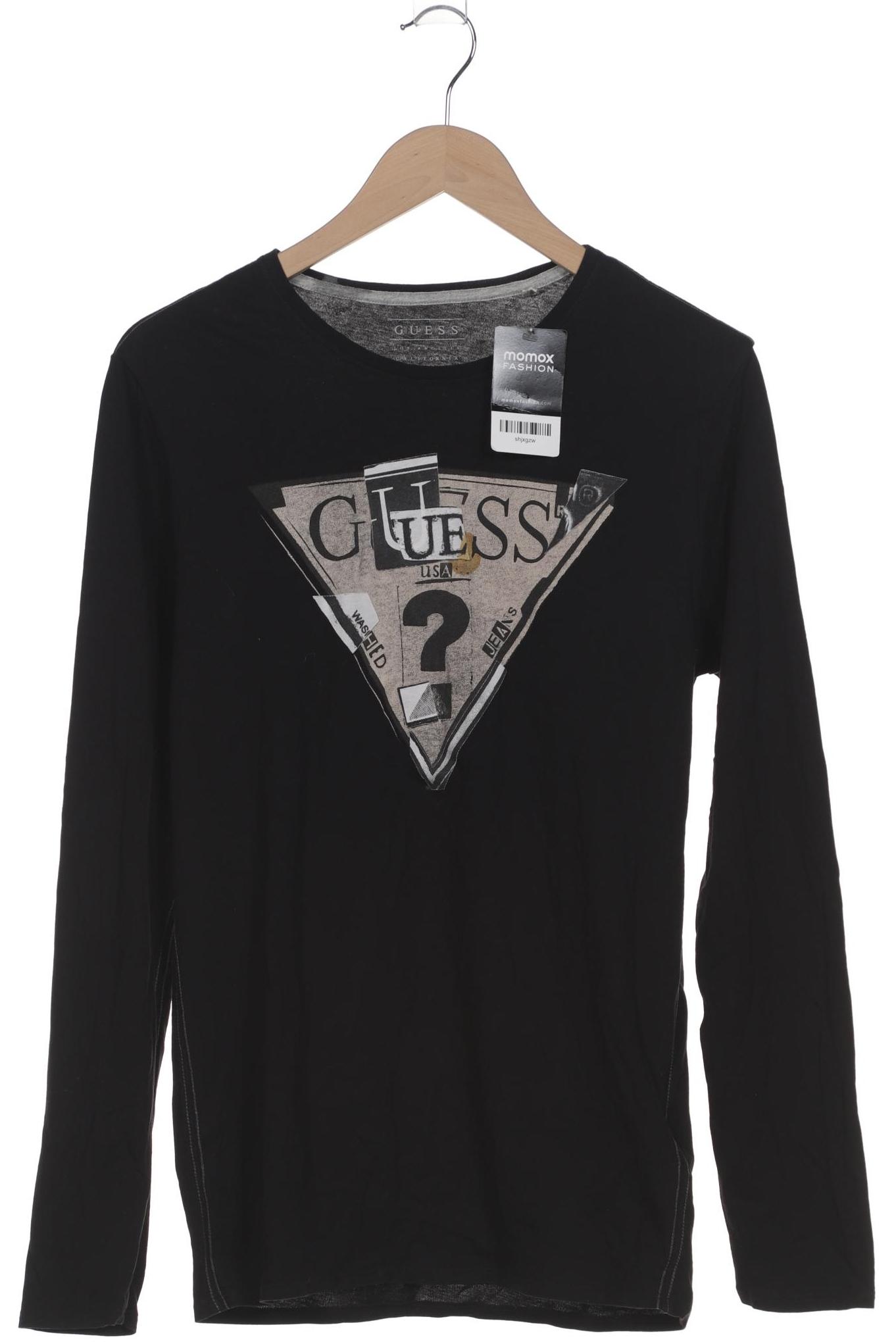 

Guess Herren Langarmshirt, schwarz, Gr. 46