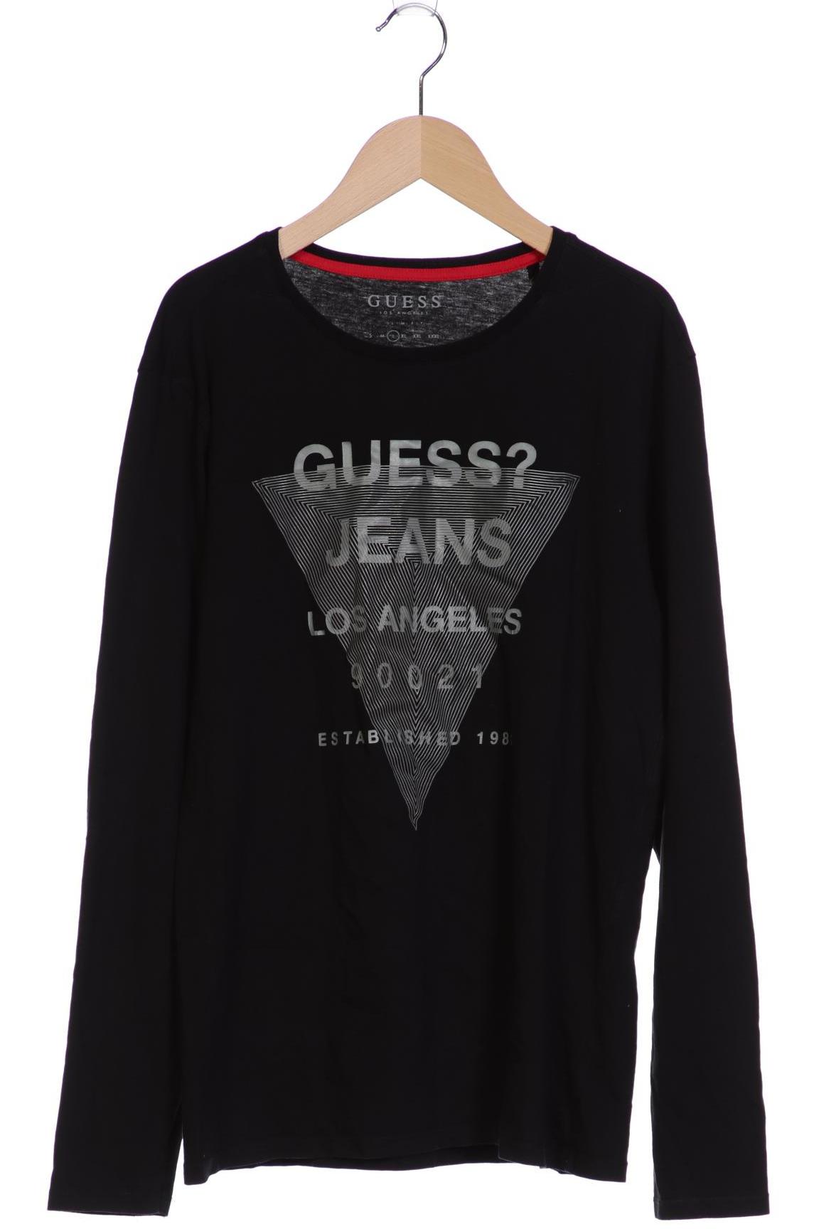 

Guess Herren Langarmshirt, schwarz, Gr. 52