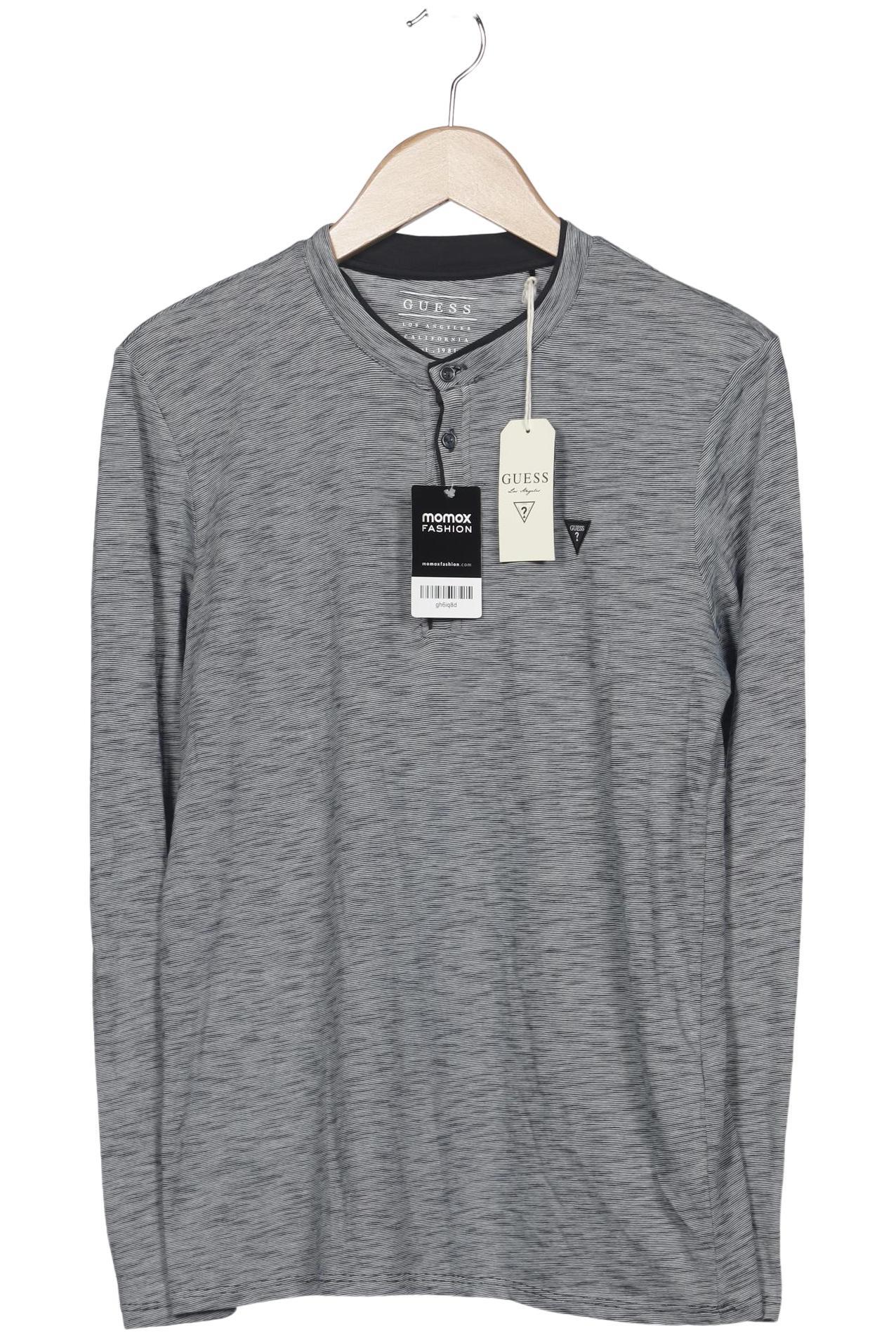 

Guess Herren Langarmshirt, grau, Gr. 48