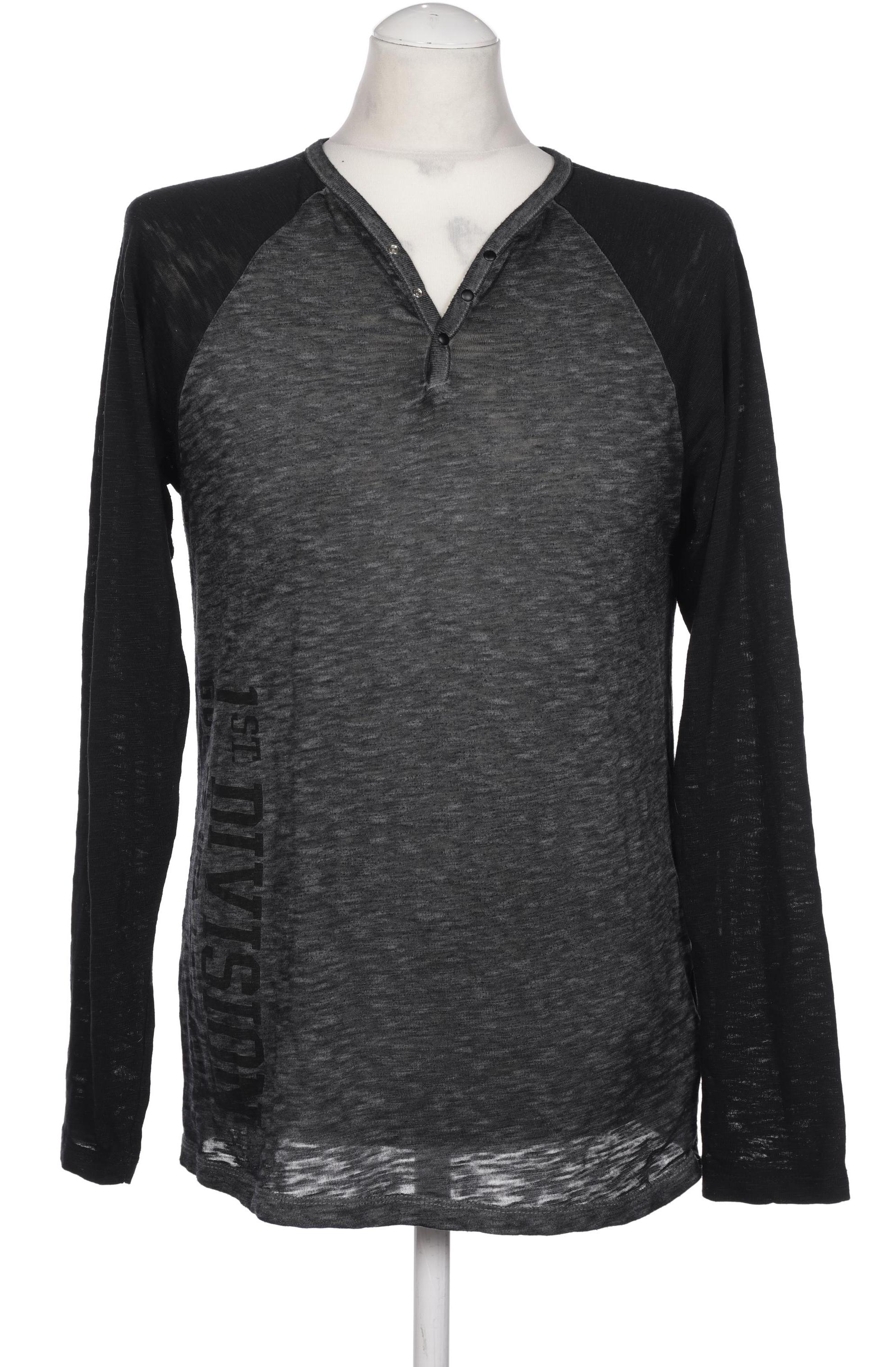 

Guess Herren Langarmshirt, grau, Gr. 46