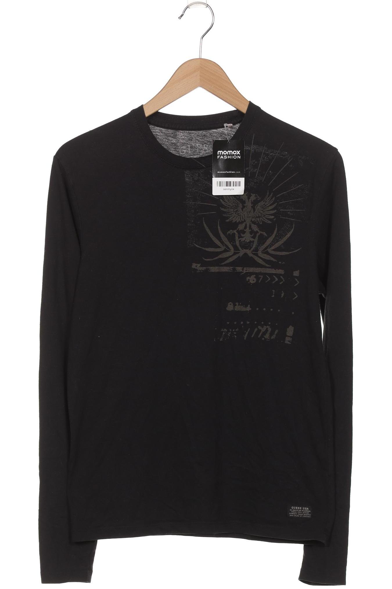 

Guess Herren Langarmshirt, schwarz, Gr. 48