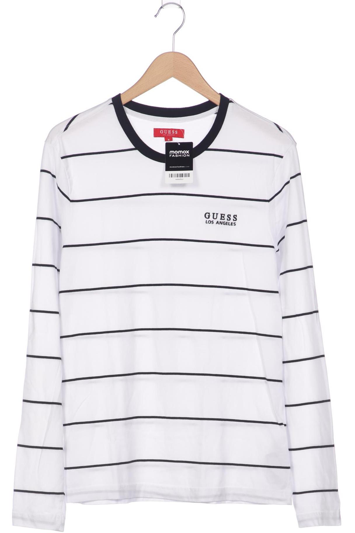 

Guess Herren Langarmshirt, weiß, Gr. 46