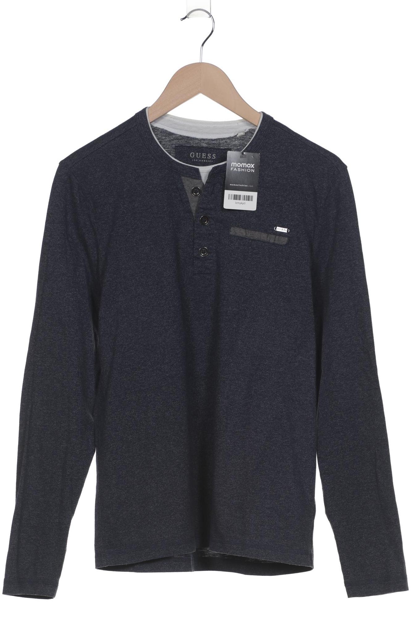 

Guess Herren Langarmshirt, marineblau, Gr. 46