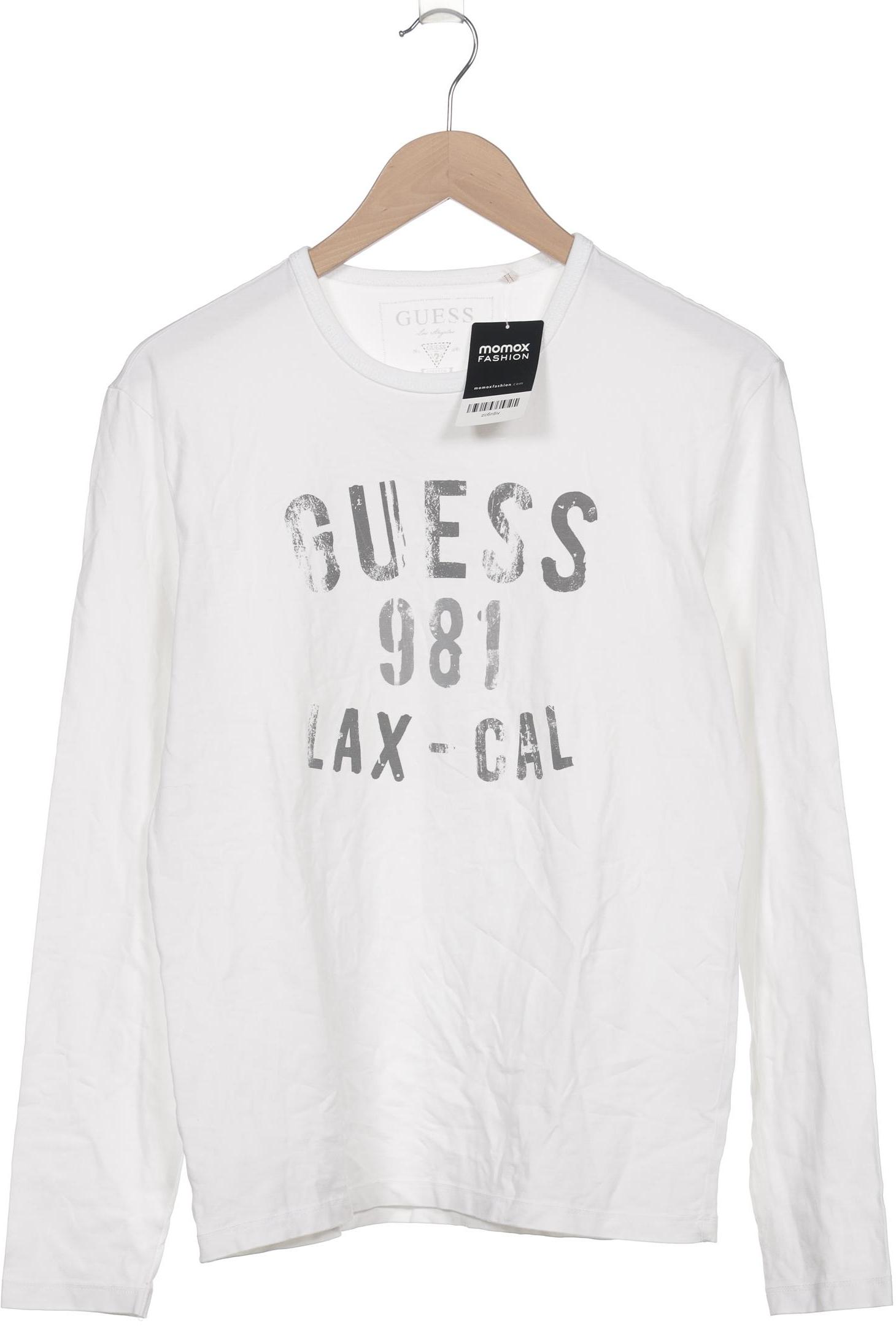 

Guess Herren Langarmshirt, weiß, Gr. 52