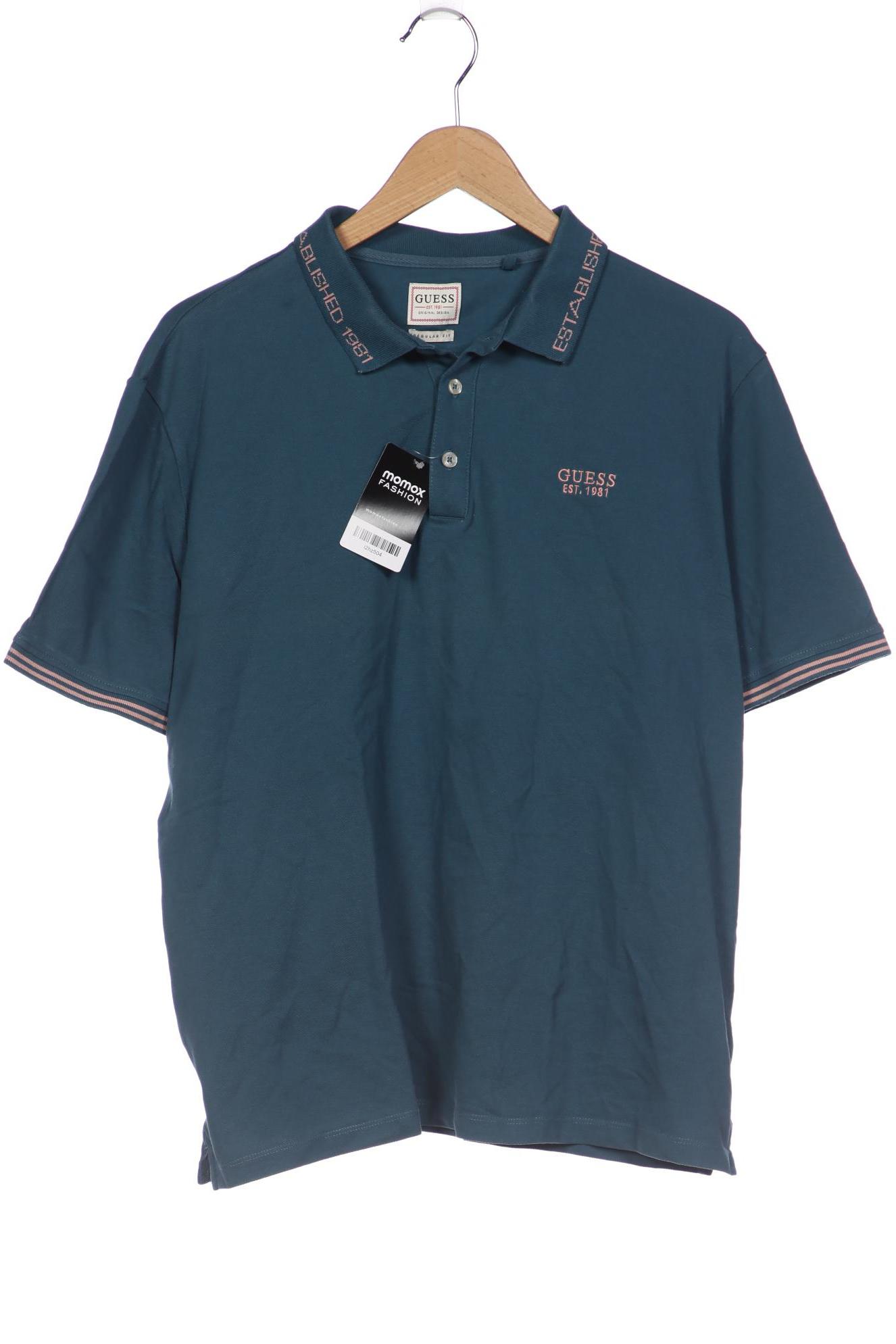 

Guess Herren Poloshirt, türkis, Gr. 54