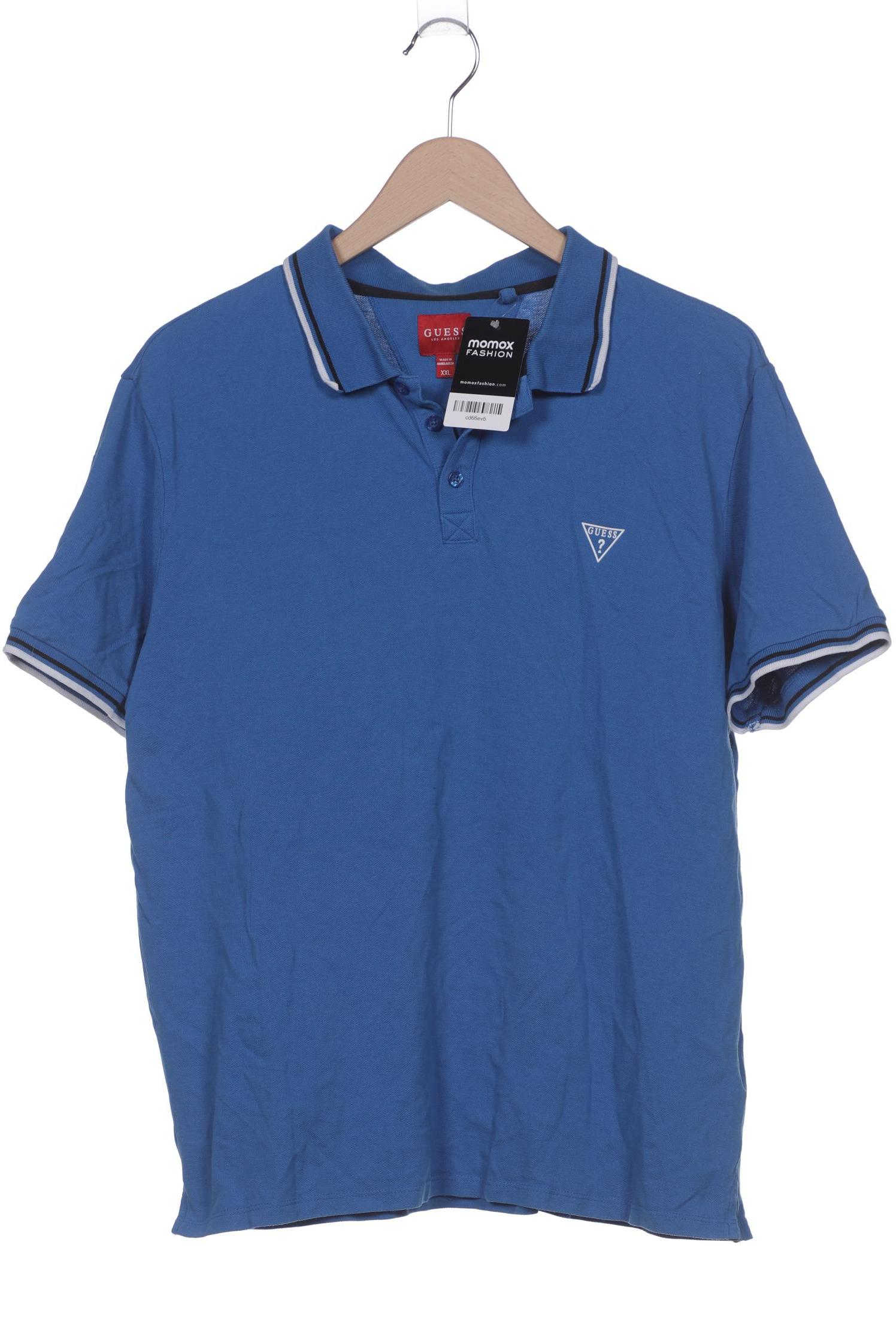 

Guess Herren Poloshirt, blau, Gr. 56