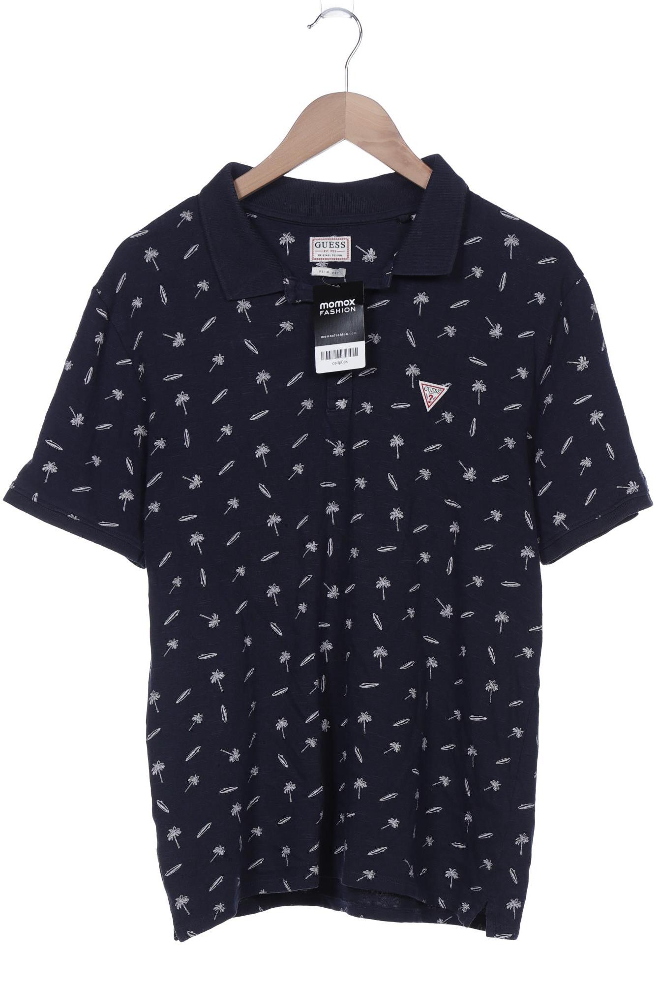

Guess Herren Poloshirt, marineblau, Gr. 50
