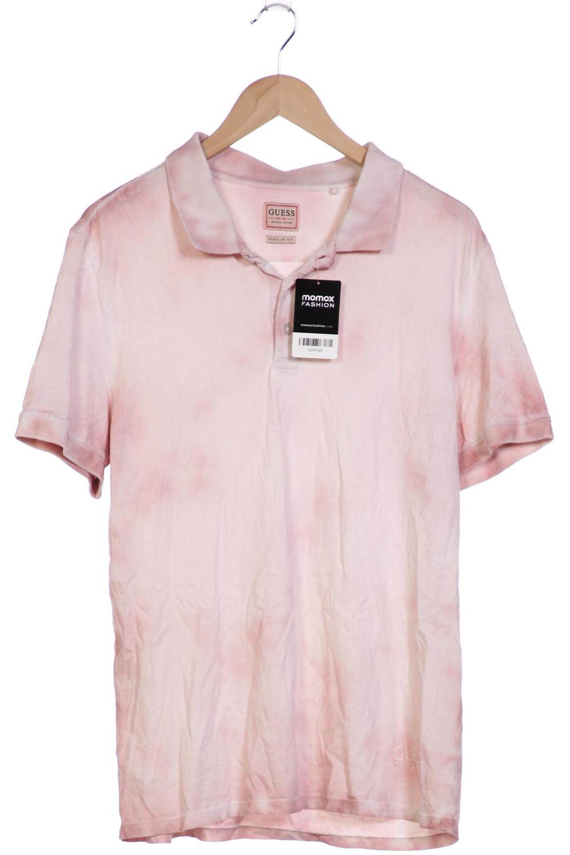 

Guess Herren Poloshirt, pink, Gr. 48