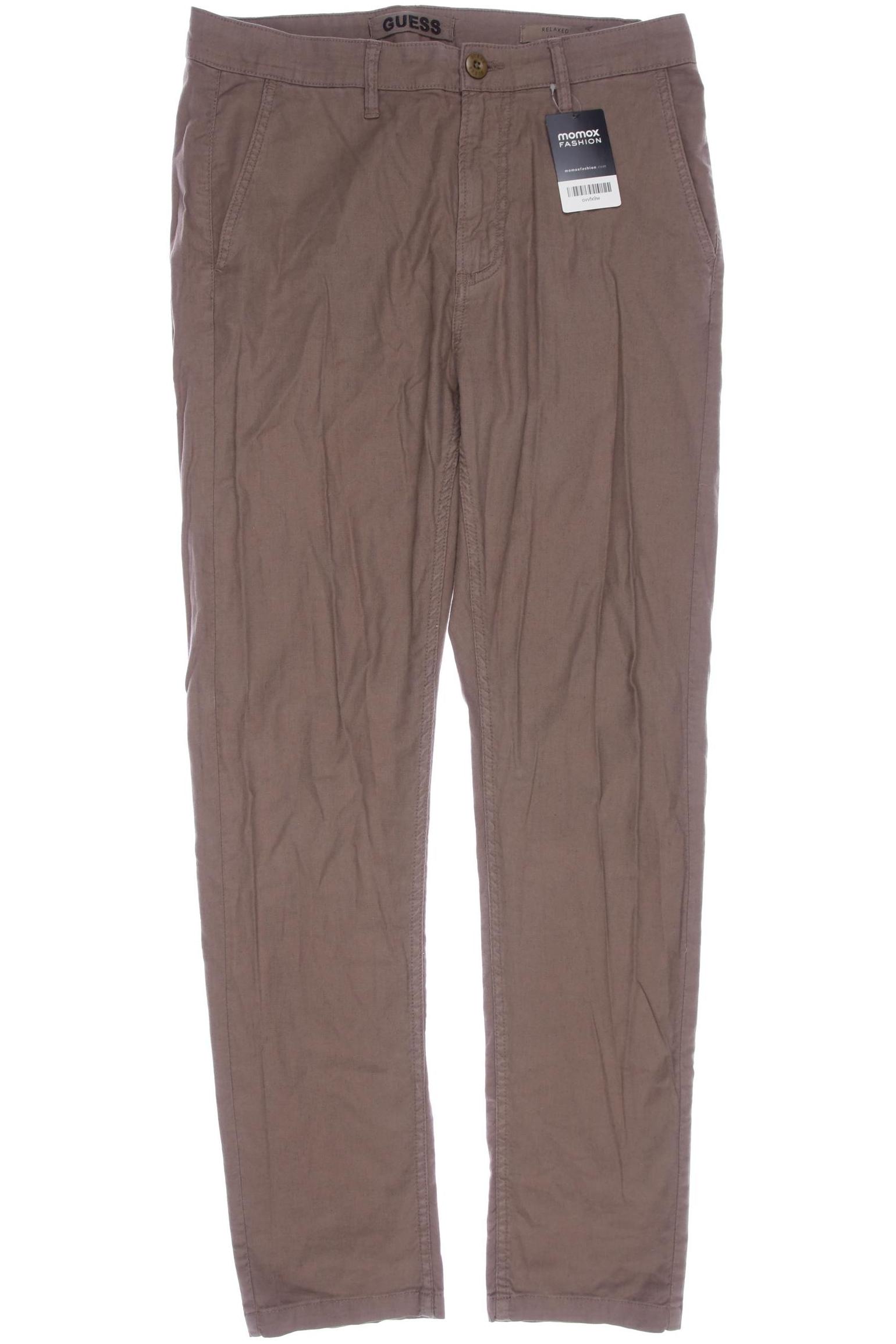 

Guess Herren Stoffhose, braun, Gr. 32