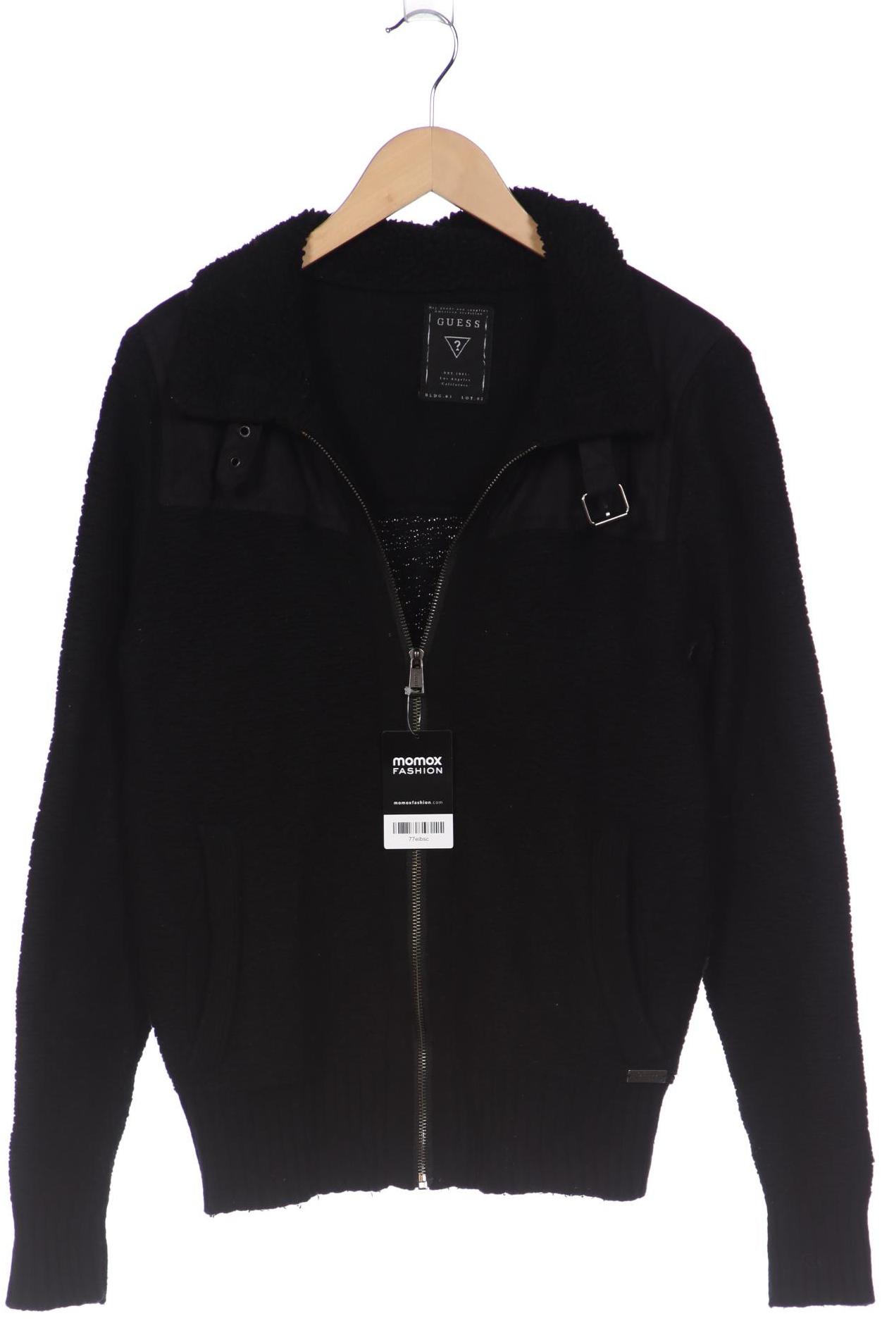 

GUESS Herren Strickjacke, schwarz