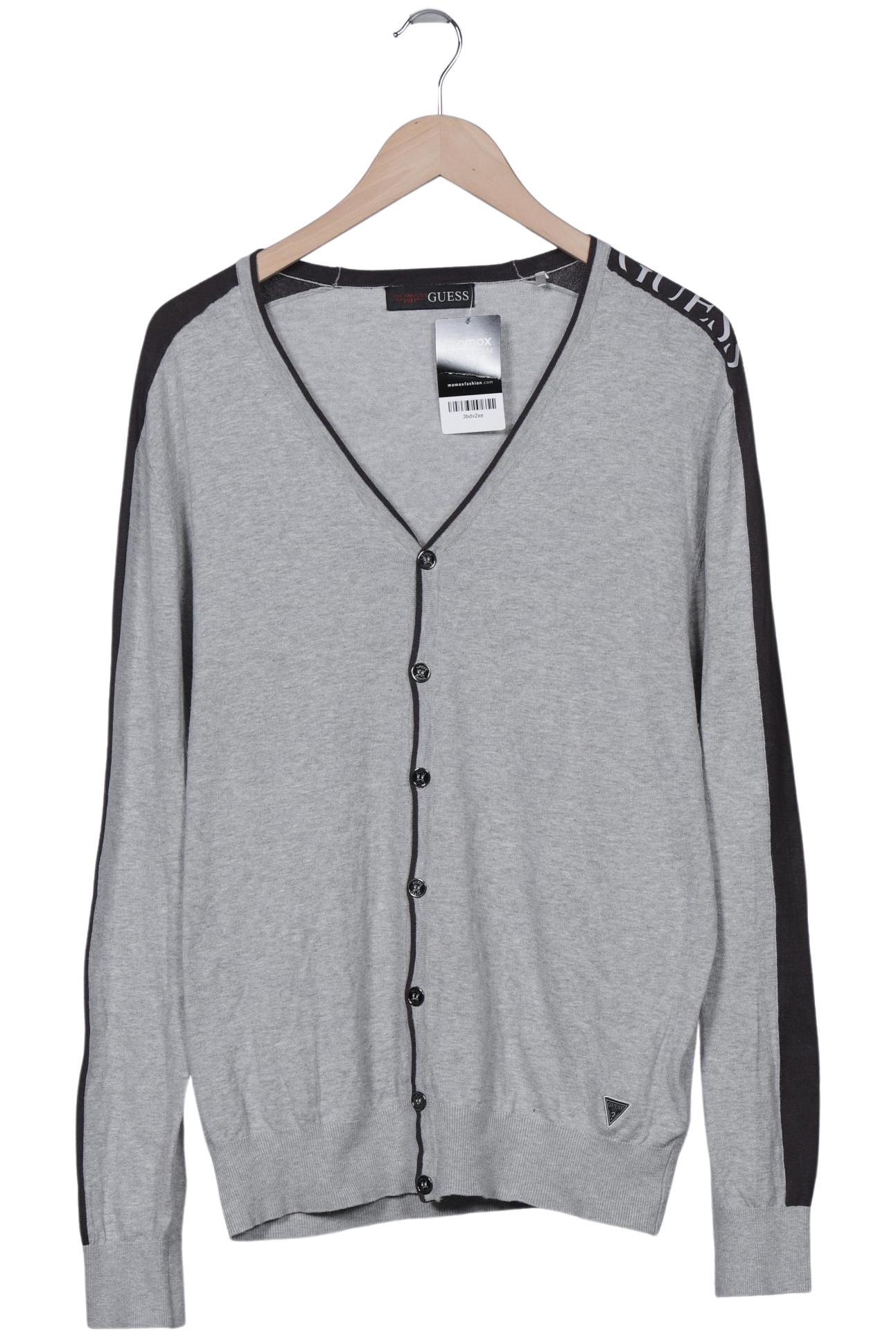 

Guess Herren Strickjacke, grau, Gr. 48