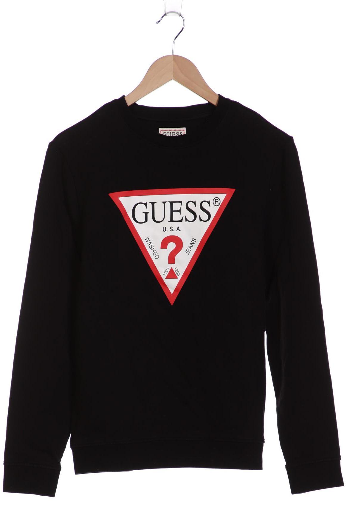 

Guess Herren Sweatshirt, schwarz, Gr. 46