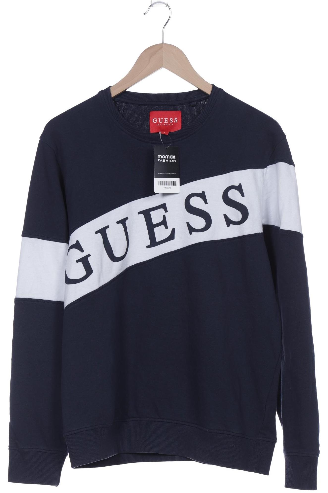 

Guess Herren Sweatshirt, marineblau, Gr. 50