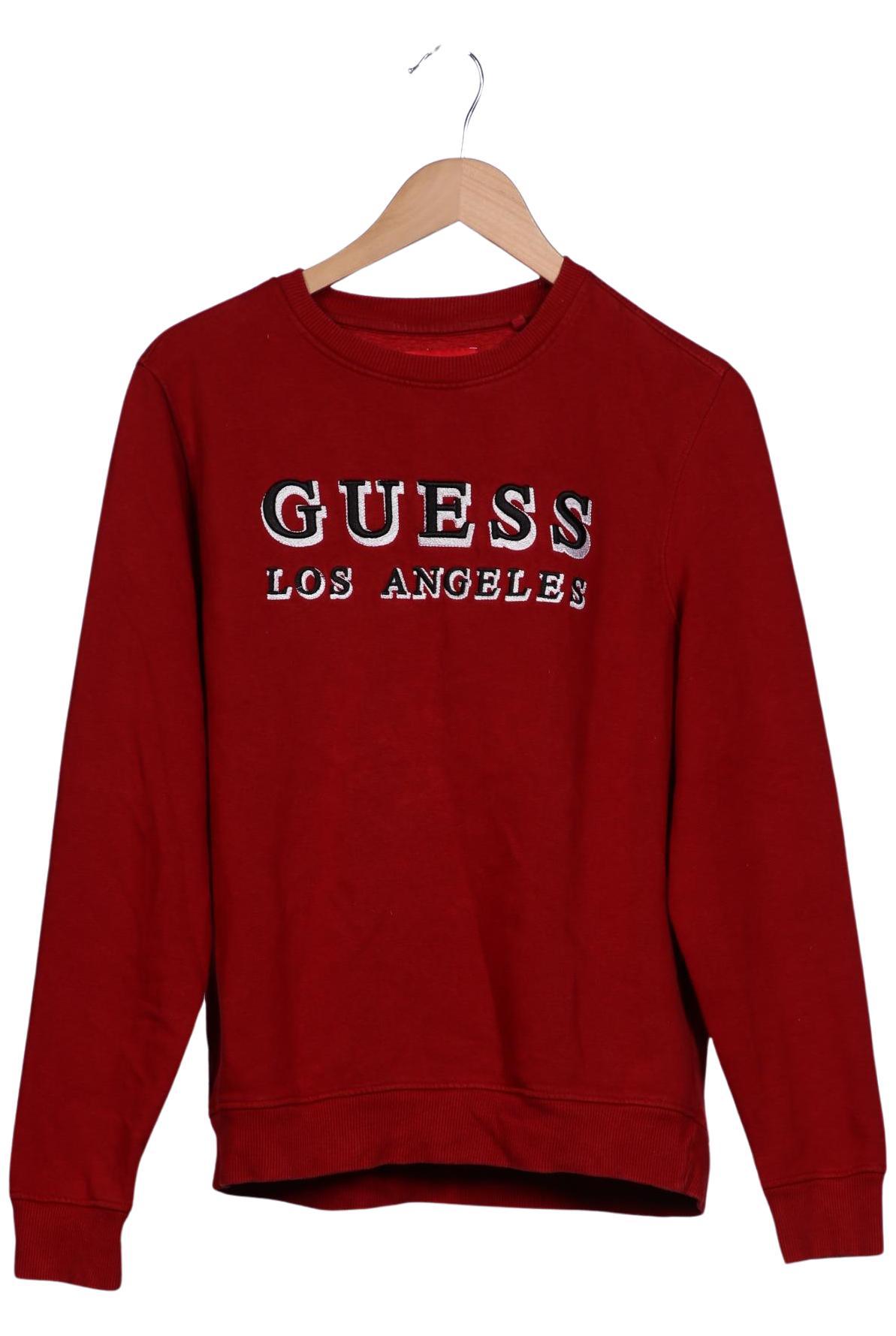 

Guess Herren Sweatshirt, bordeaux, Gr. 46