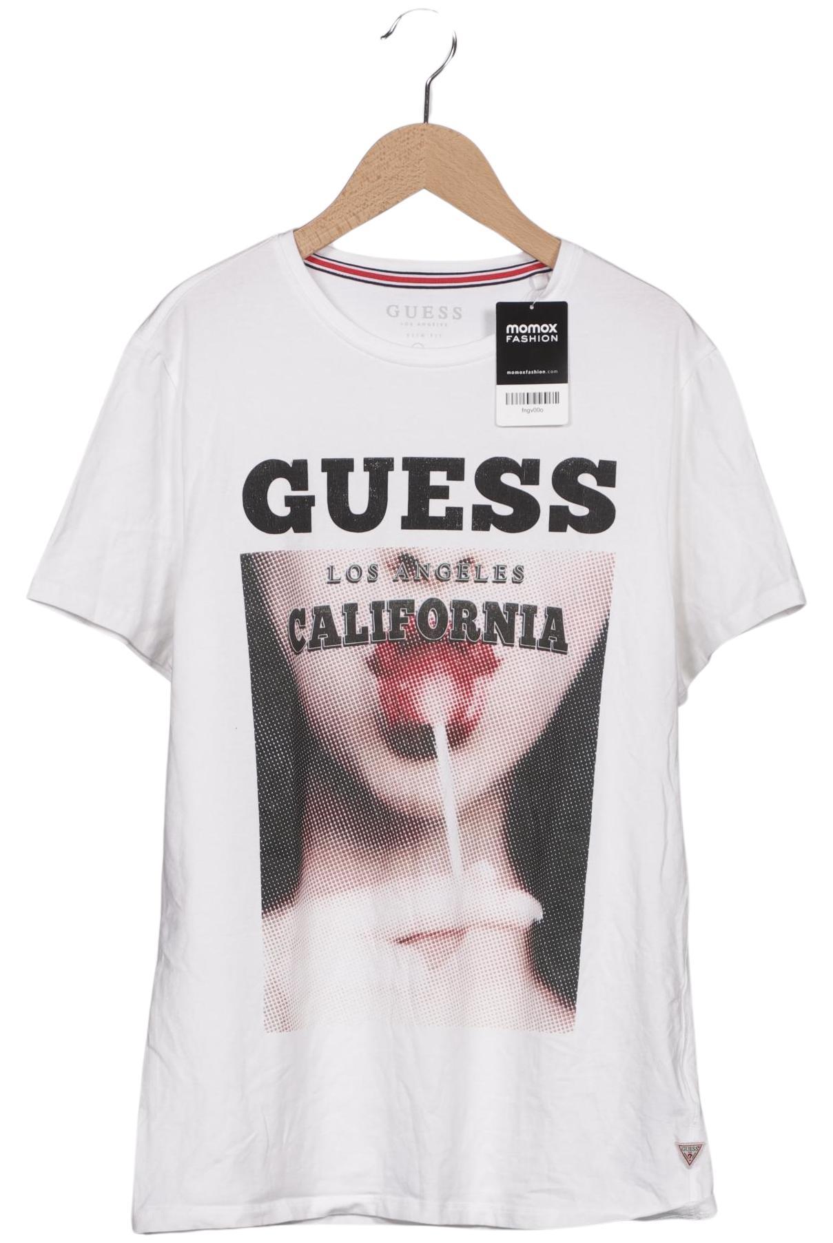 

Guess Herren T-Shirt, weiß, Gr. 48