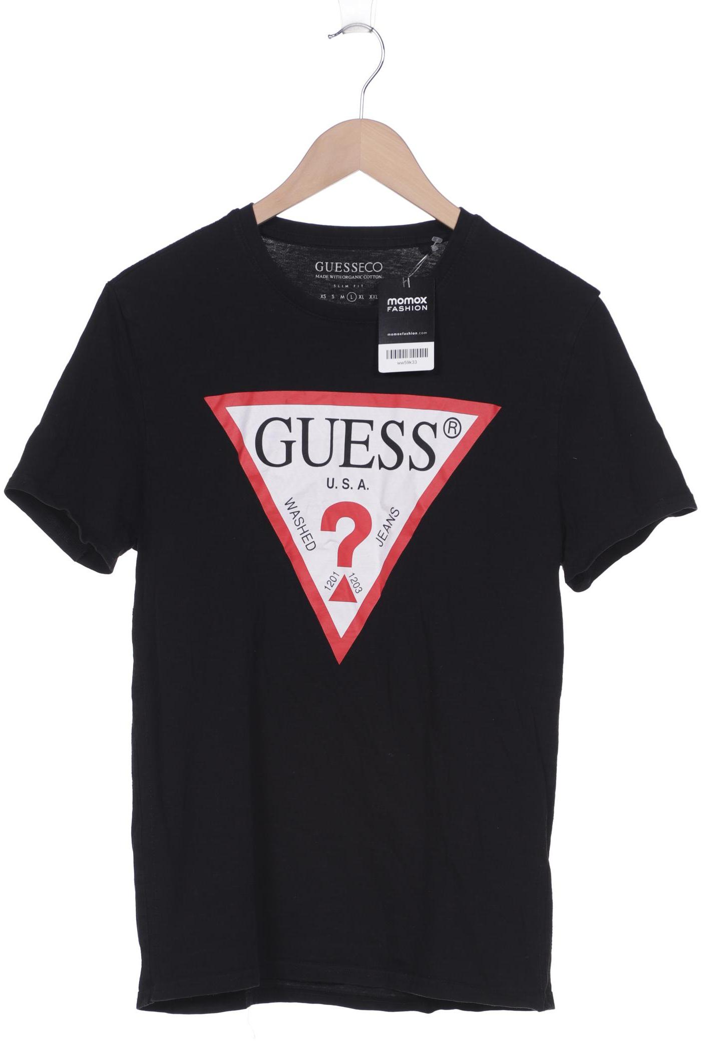 

Guess Herren T-Shirt, schwarz, Gr. 52