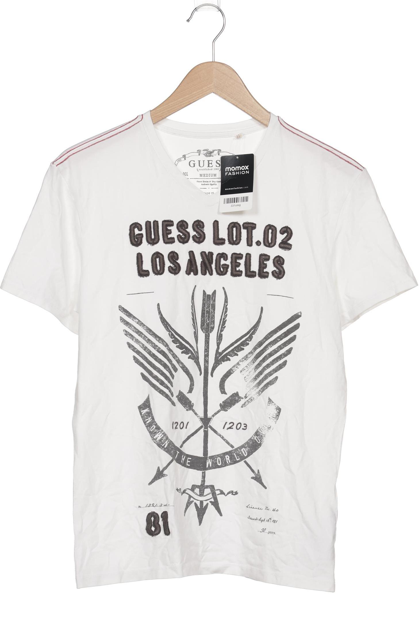 

Guess Herren T-Shirt, weiß, Gr. 48