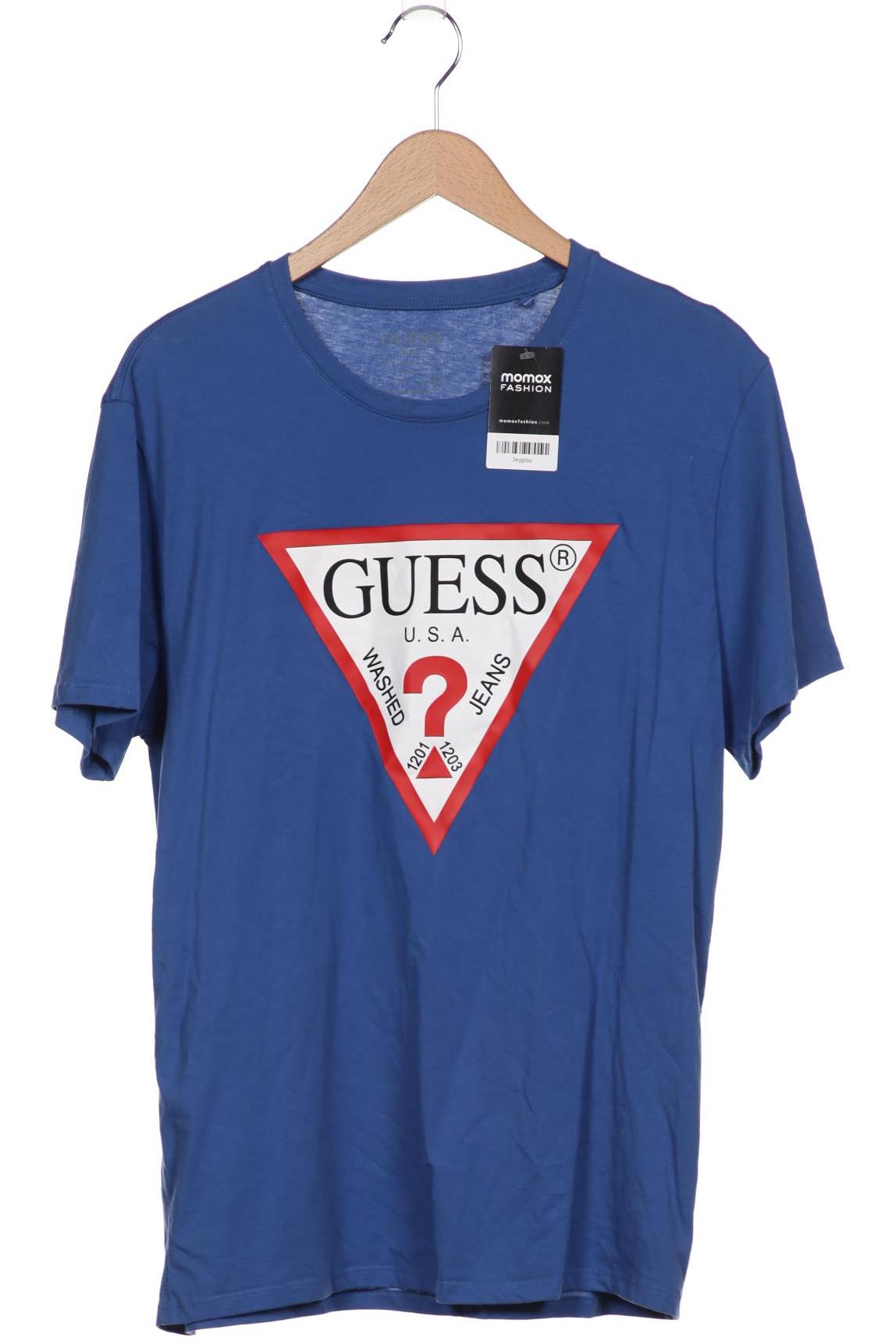 

GUESS Herren T-Shirt, blau