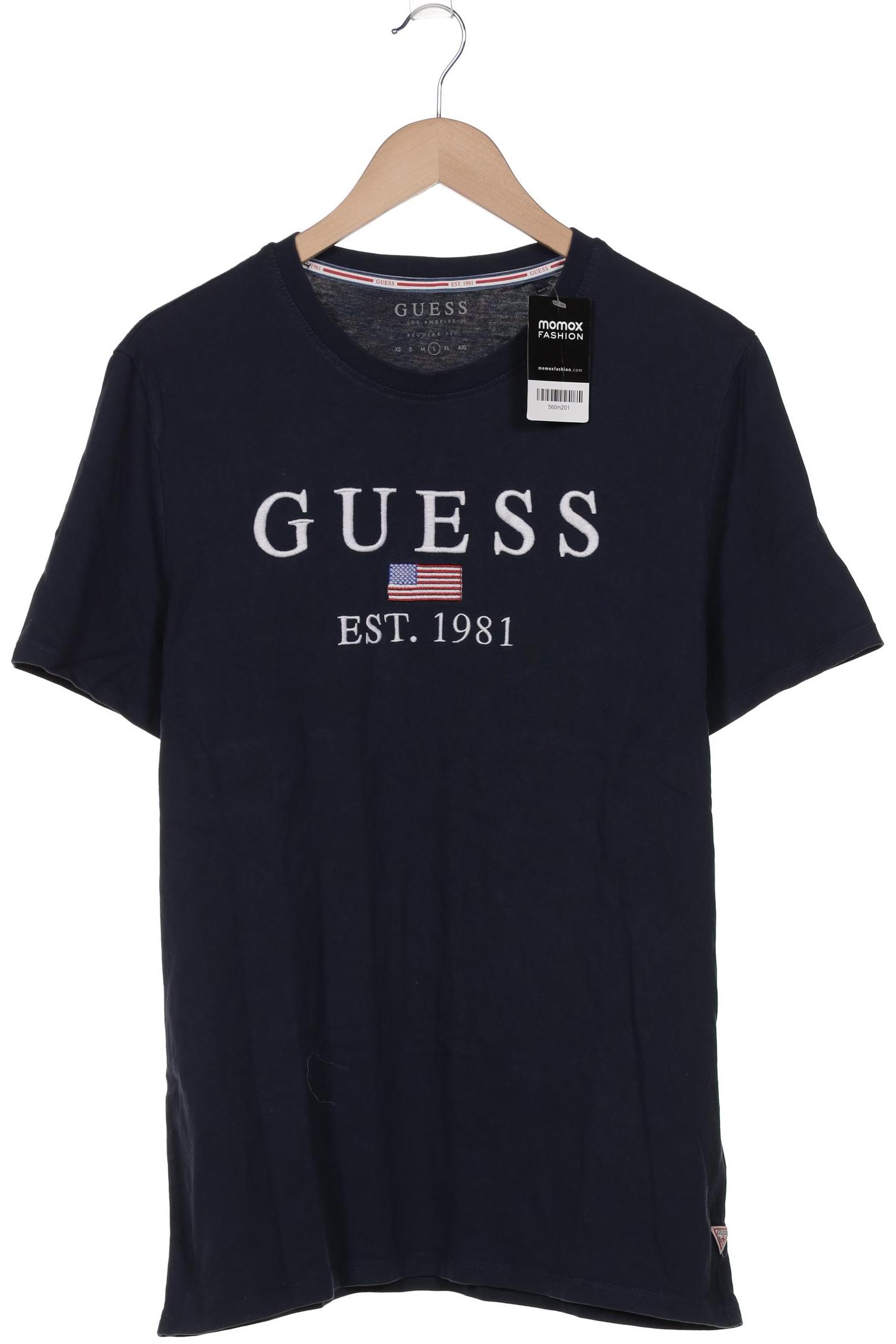 

Guess Herren T-Shirt, marineblau, Gr. 50