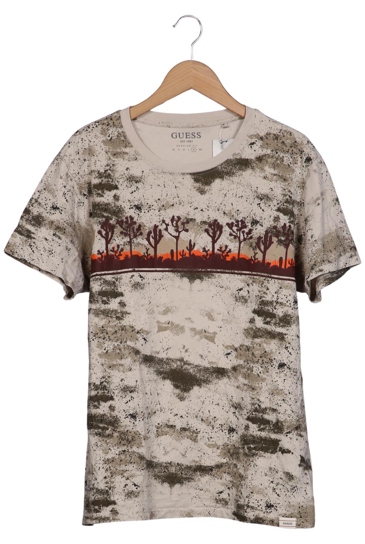 

Guess Herren T-Shirt, beige, Gr. 54