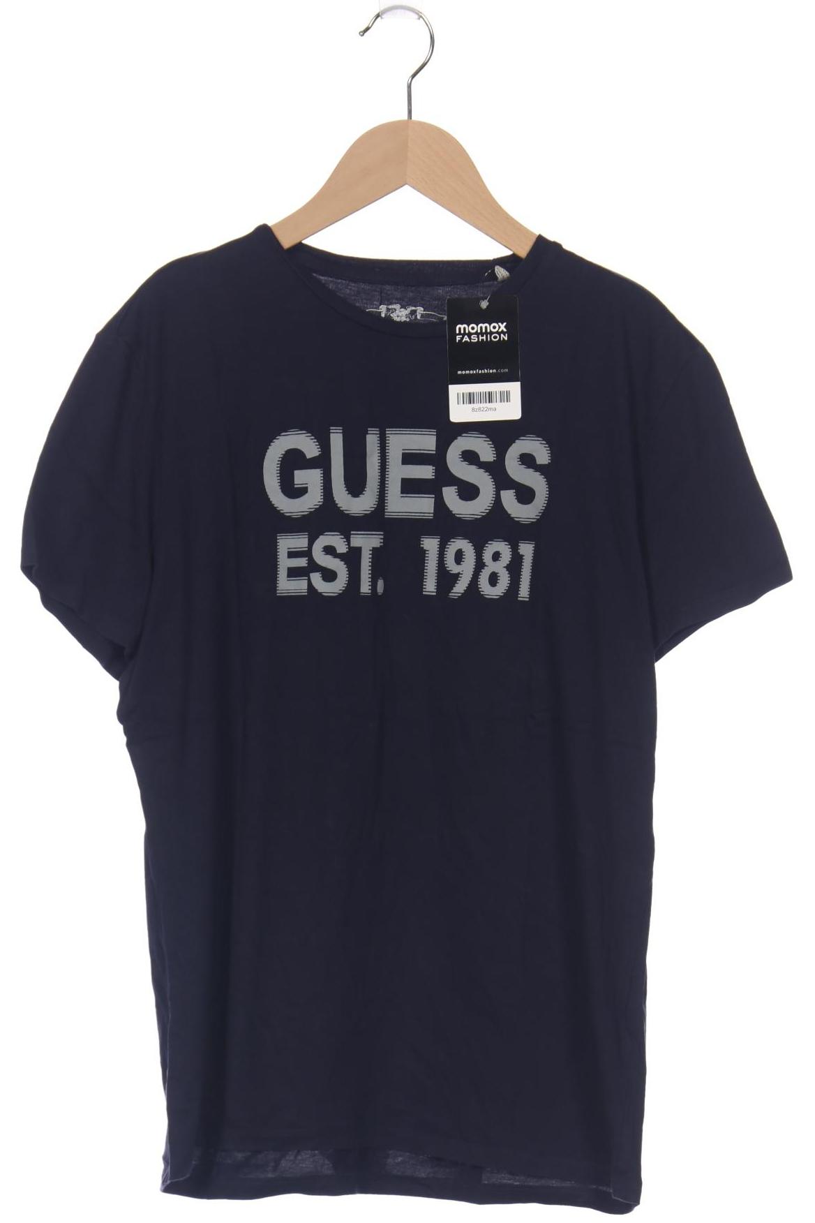 

GUESS Herren T-Shirt, marineblau