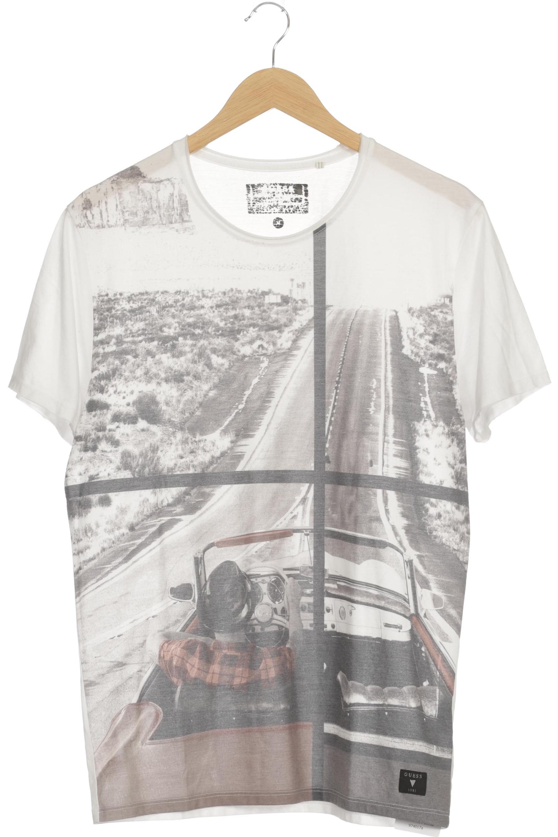 

Guess Herren T-Shirt, weiß, Gr.