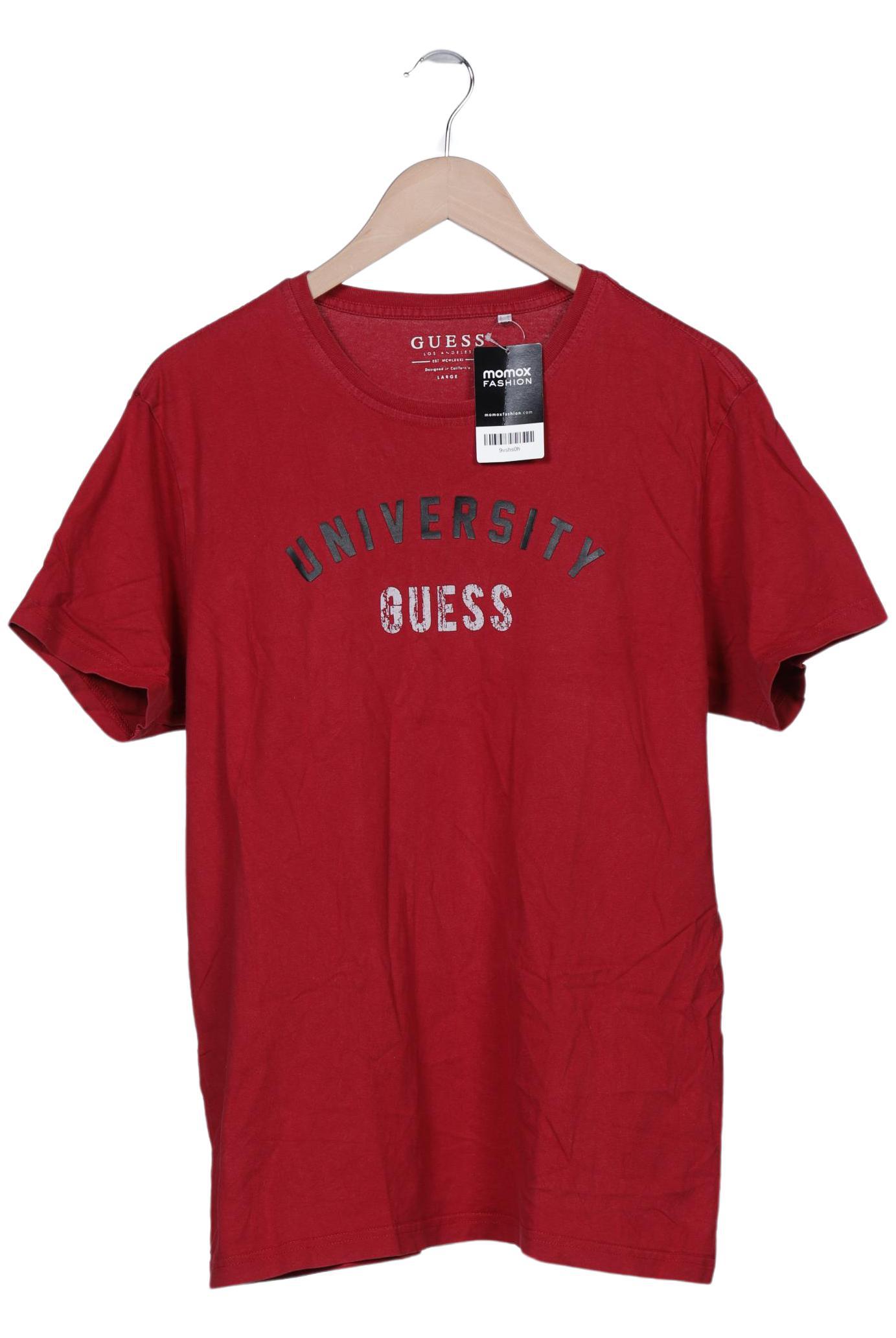 

Guess Herren T-Shirt, rot, Gr. 52