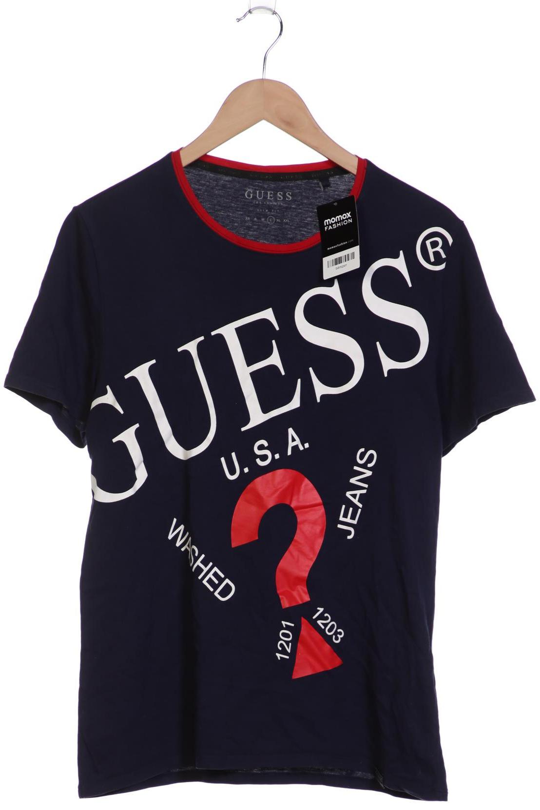 

Guess Herren T-Shirt, marineblau, Gr. 52