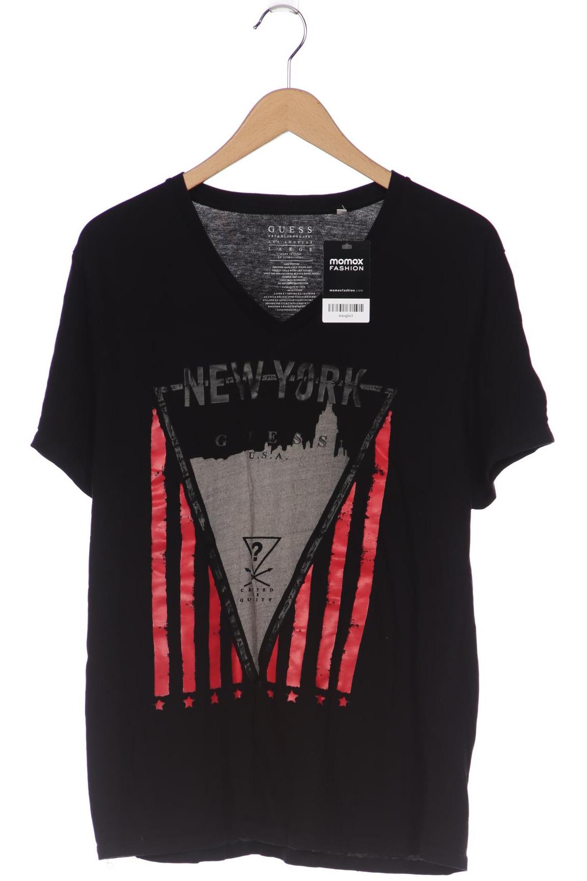 

GUESS Herren T-Shirt, schwarz
