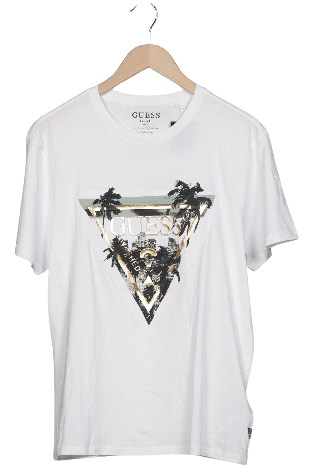 

Guess Herren T-Shirt, weiß, Gr. 52