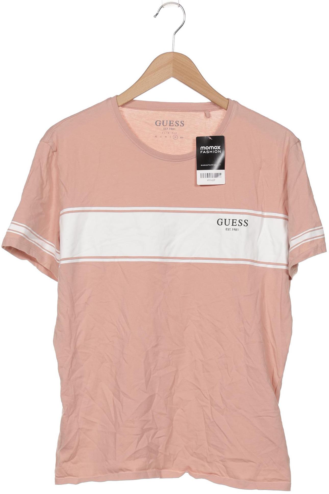 

Guess Herren T-Shirt, pink, Gr. 52