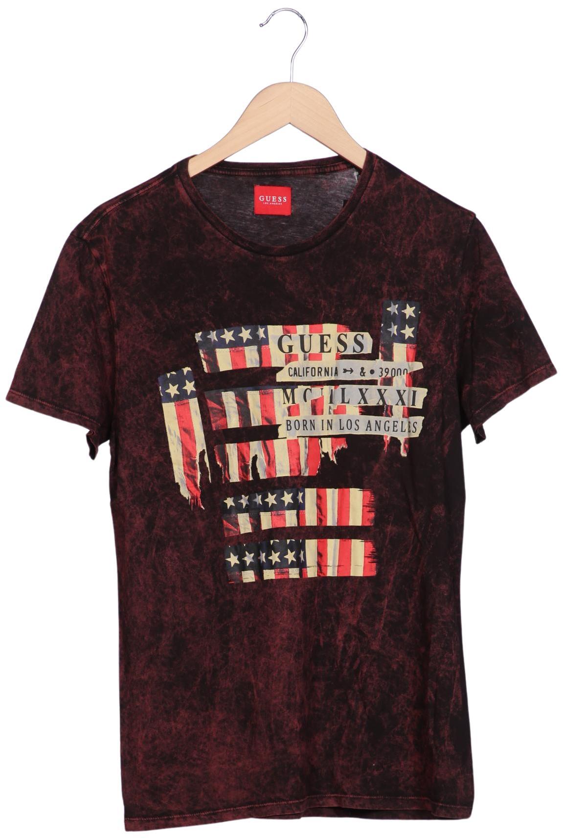 

Guess Herren T-Shirt, rot, Gr. 46