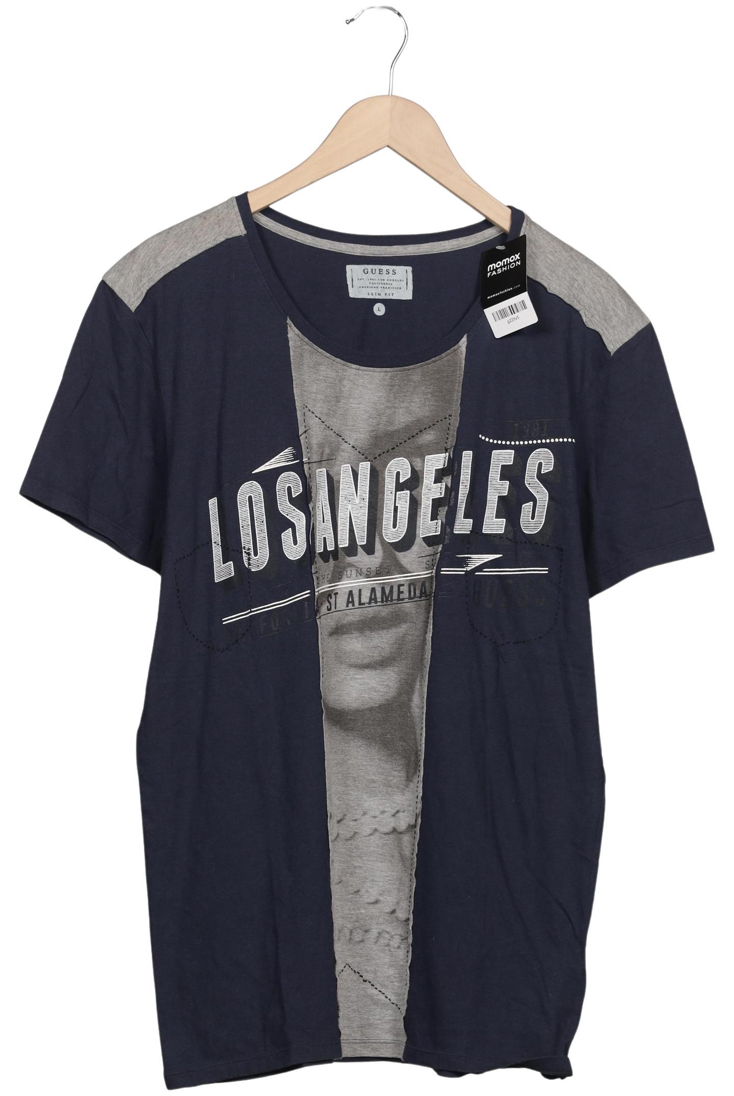 

Guess Herren T-Shirt, marineblau, Gr. 52