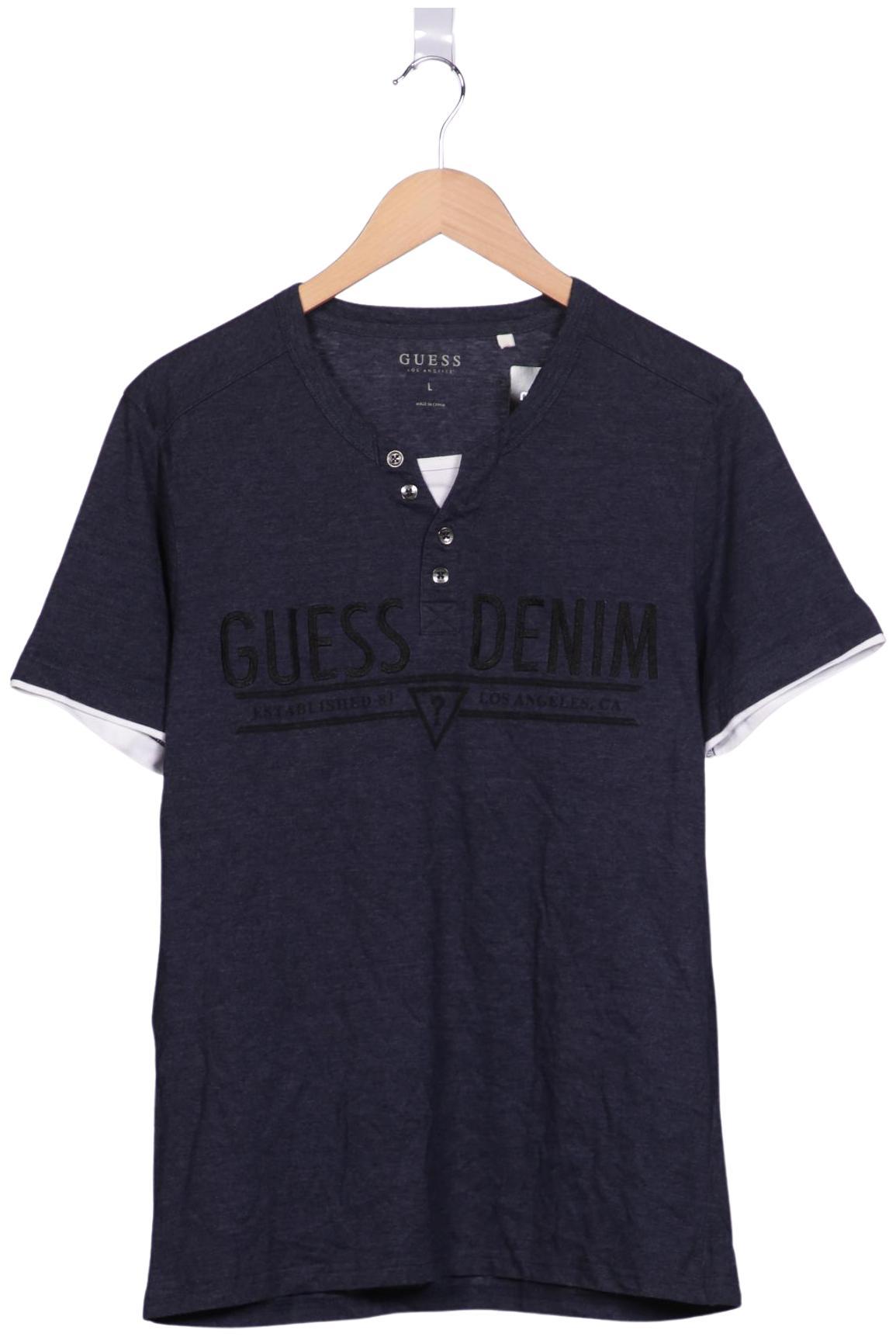 

Guess Herren T-Shirt, marineblau, Gr. 52