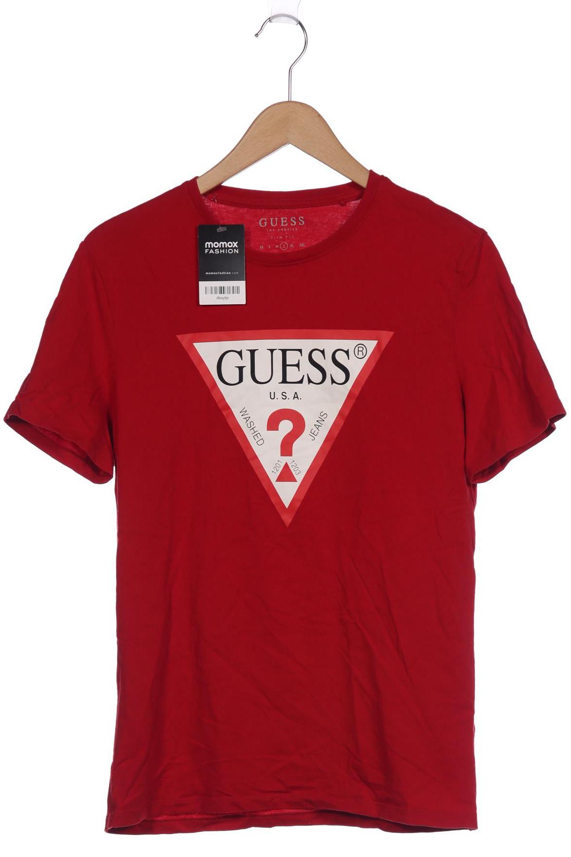 

Guess Herren T-Shirt, rot, Gr. 52
