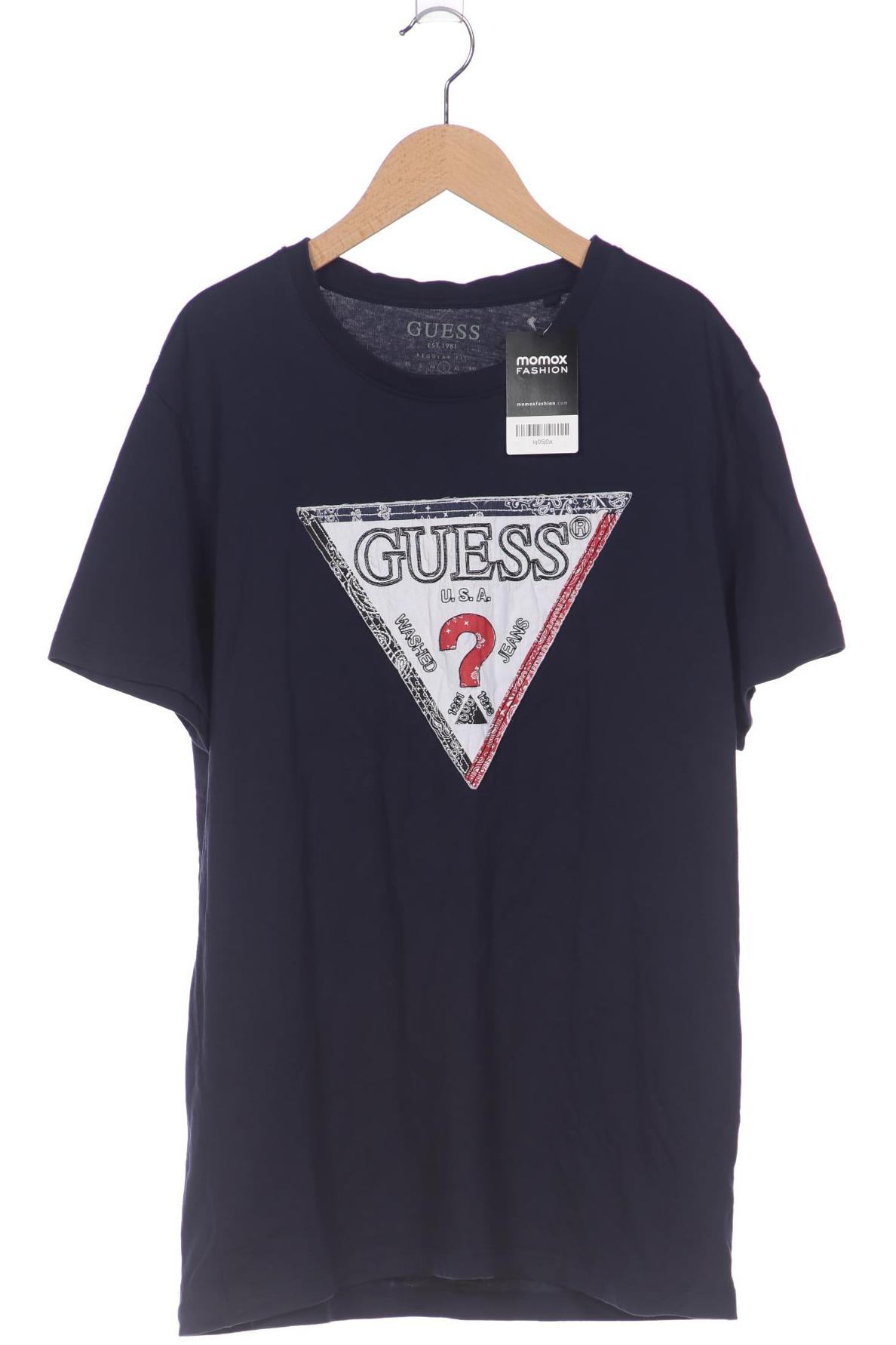 

Guess Herren T-Shirt, marineblau, Gr. 52