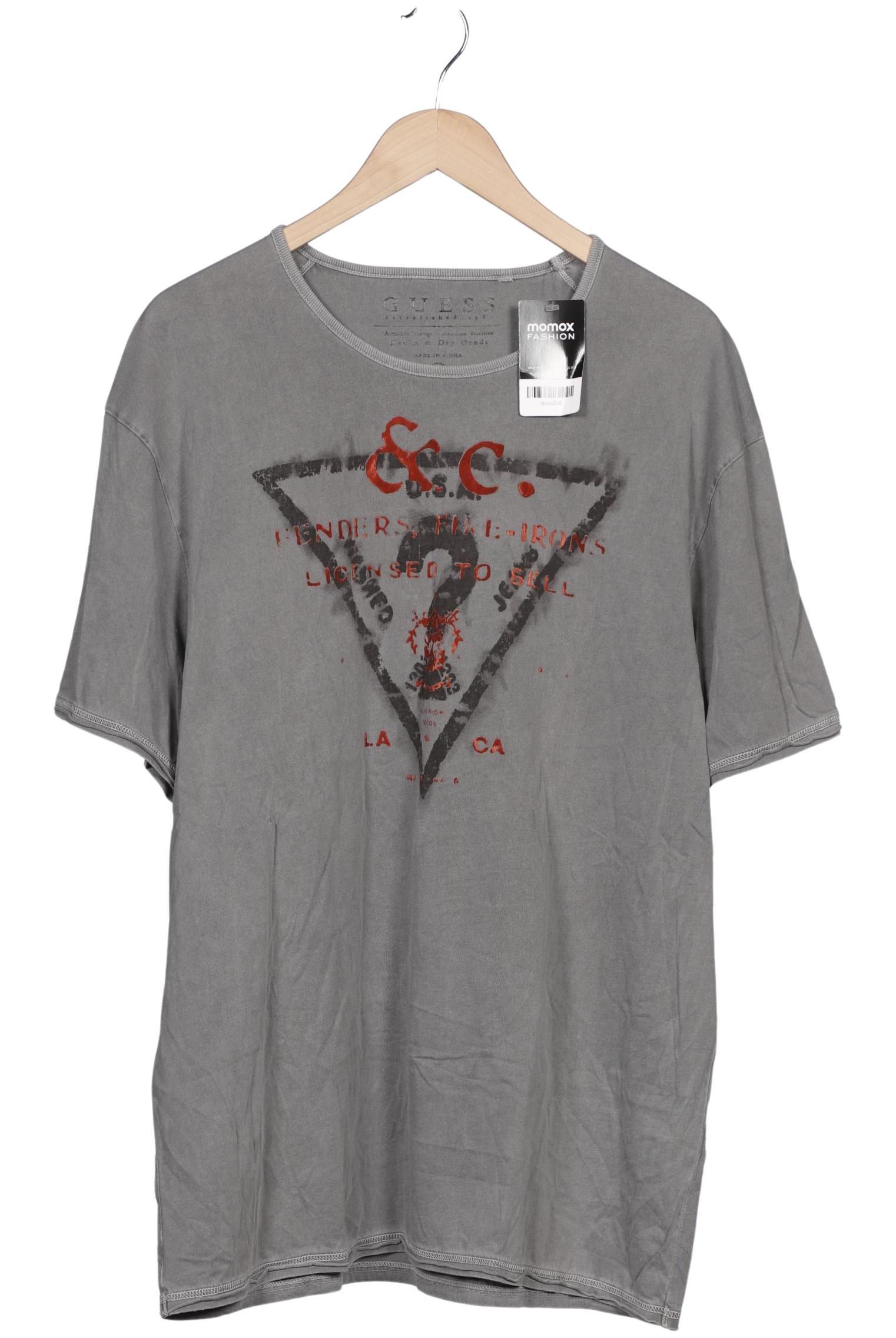 

Guess Herren T-Shirt, grau, Gr. 58
