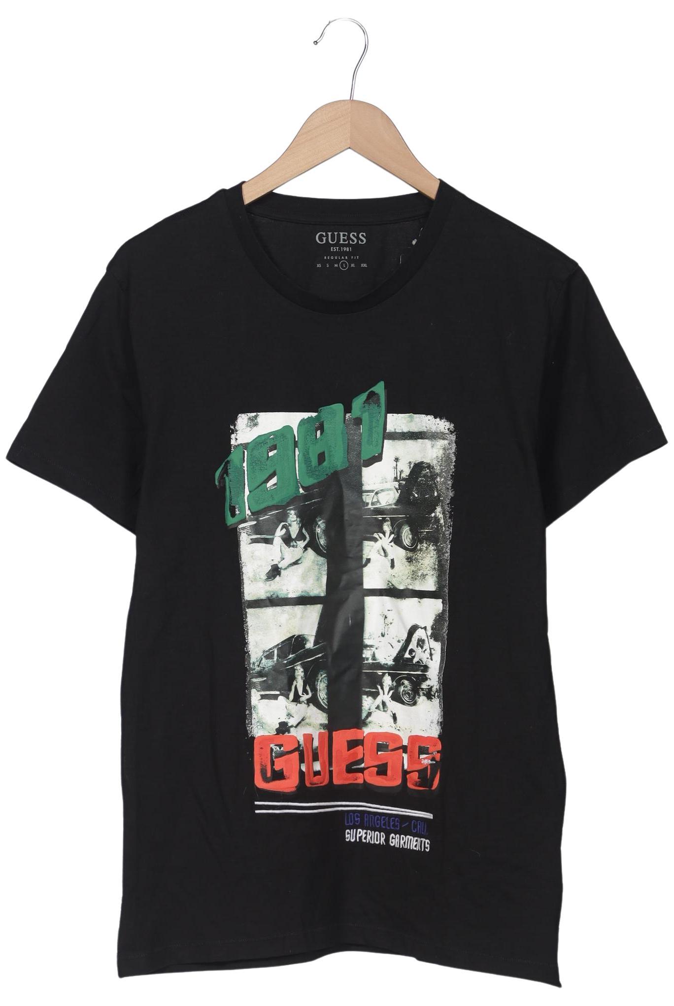 

Guess Herren T-Shirt, schwarz, Gr. 50