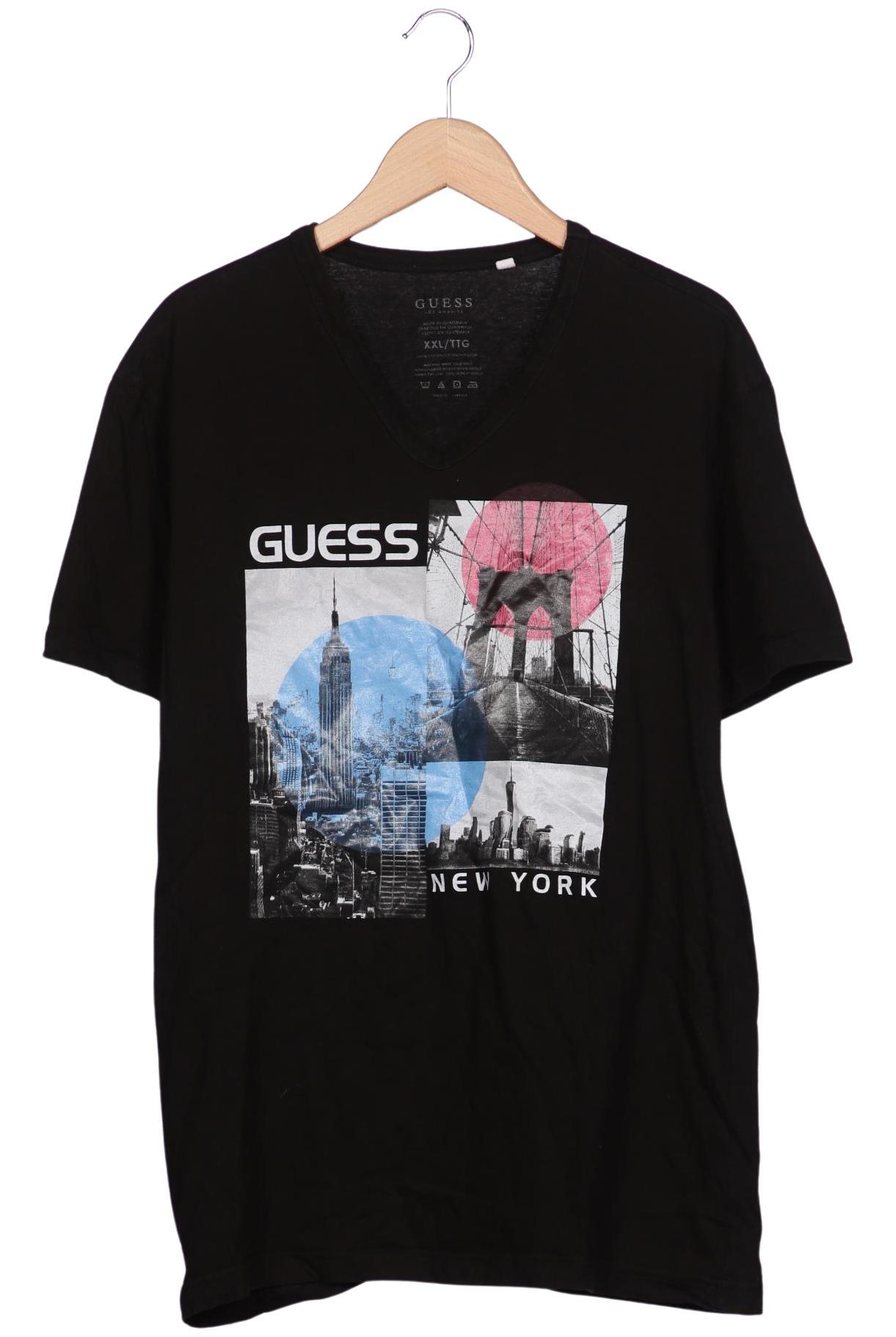 

Guess Herren T-Shirt, schwarz, Gr. 56