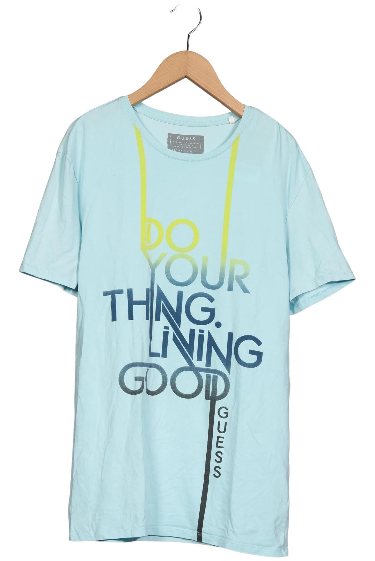 

Guess Herren T-Shirt, blau, Gr. 52