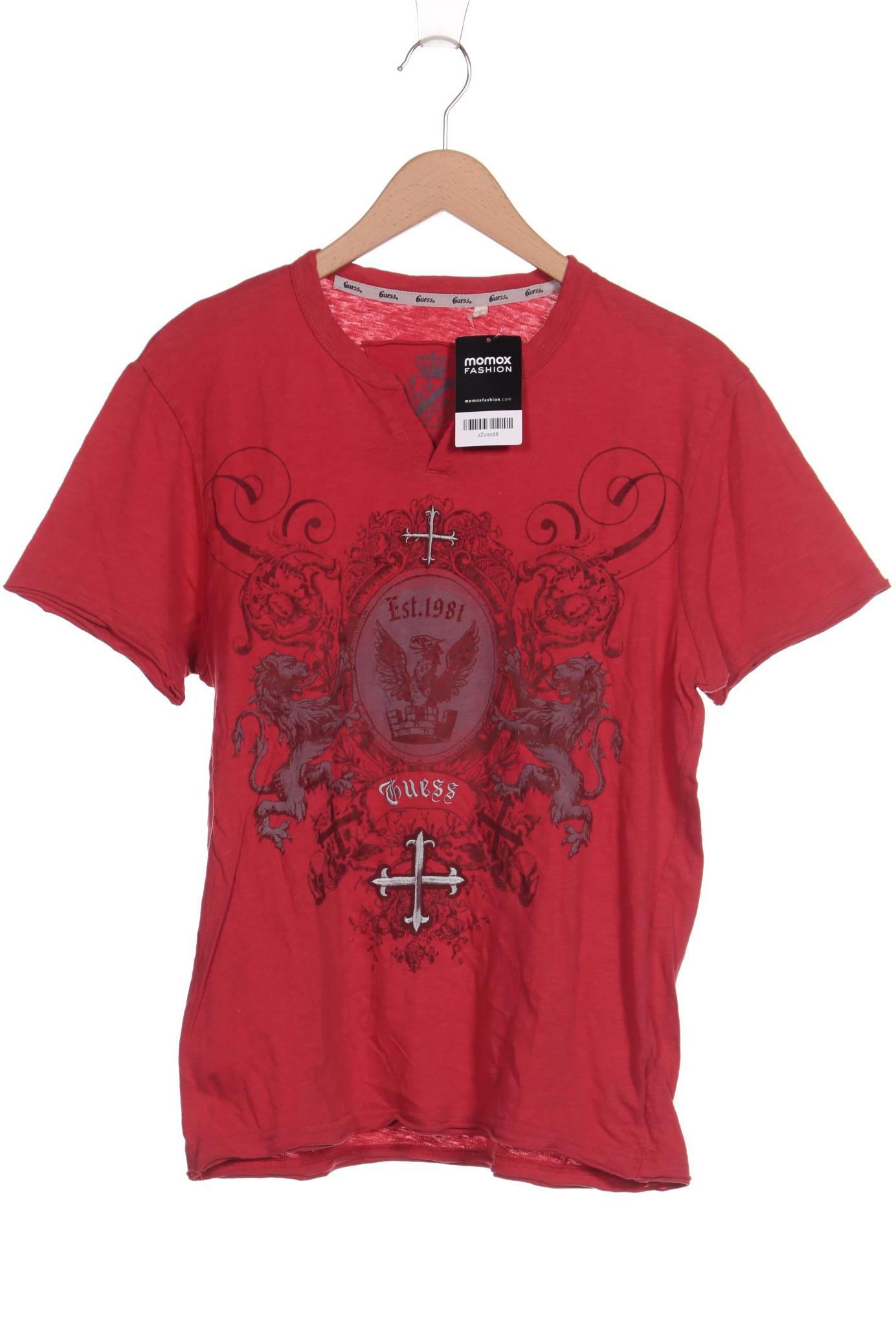 

Guess Herren T-Shirt, rot, Gr. 46