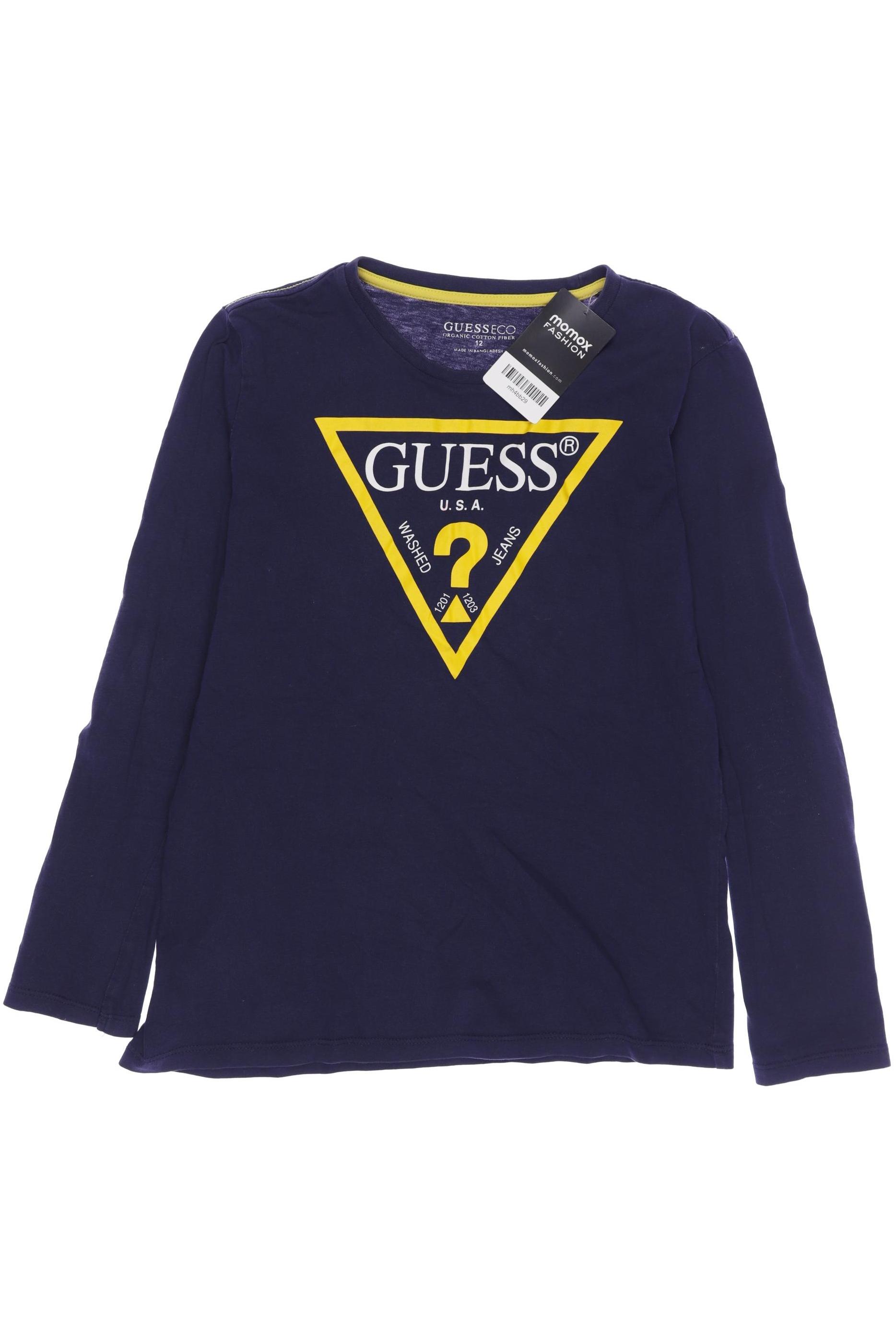 

Guess Herren Langarmshirt, marineblau, Gr. 152