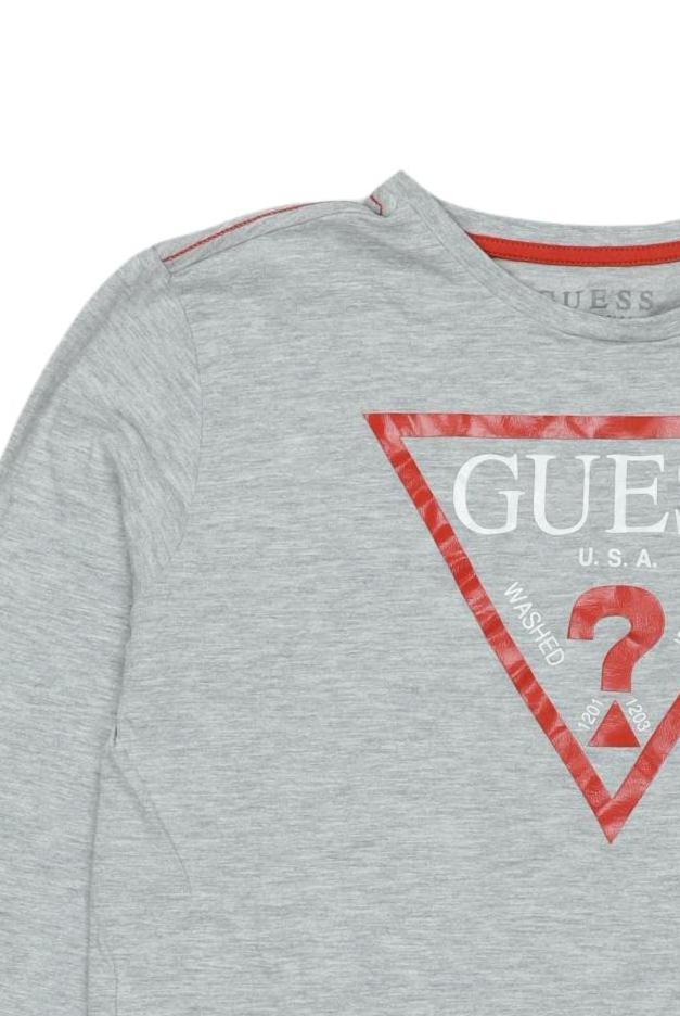 Thumbnail - Guess Jungen Langarmshirt, grau, Gr. 16