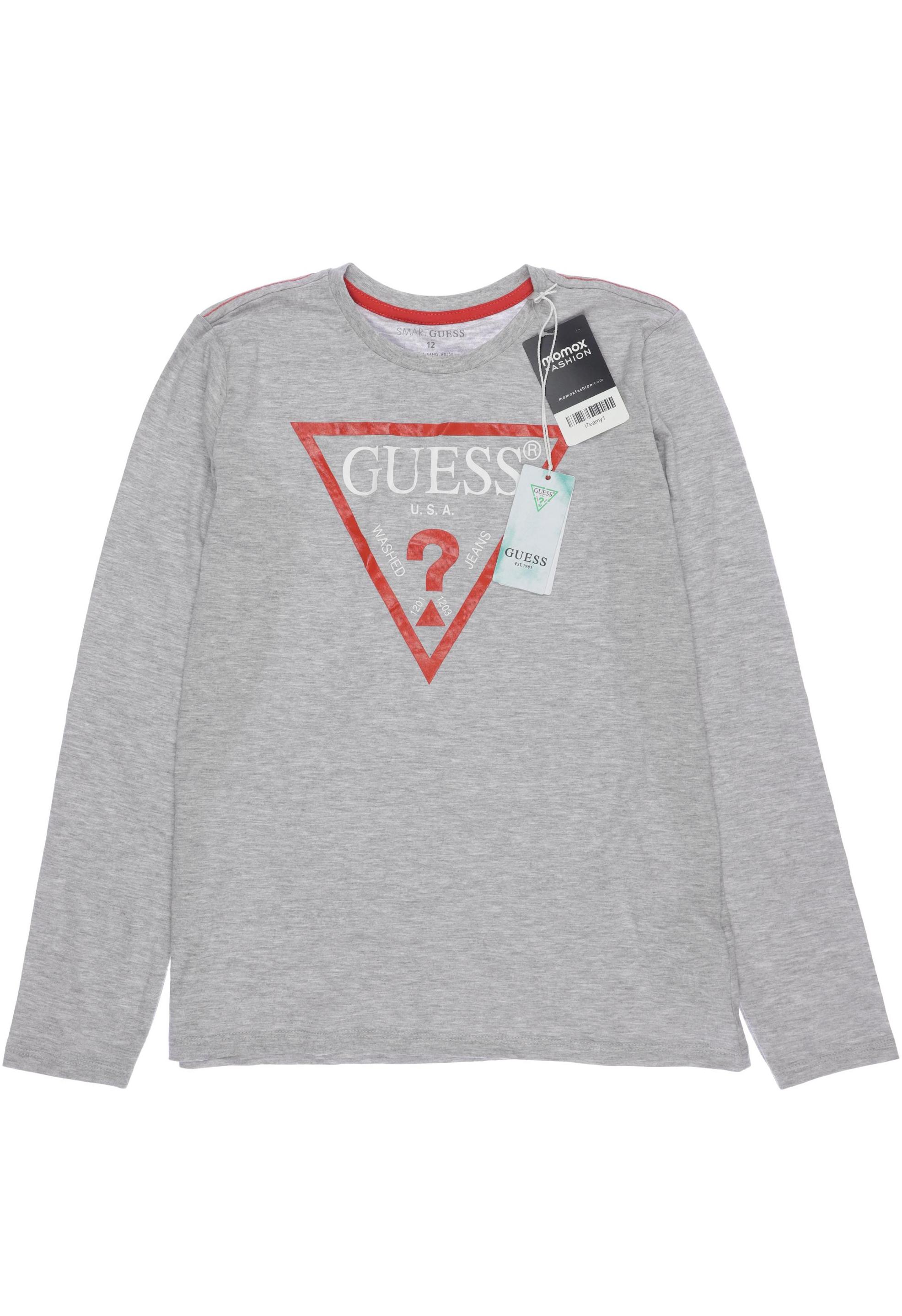 

Guess Herren Langarmshirt, grau, Gr. 152