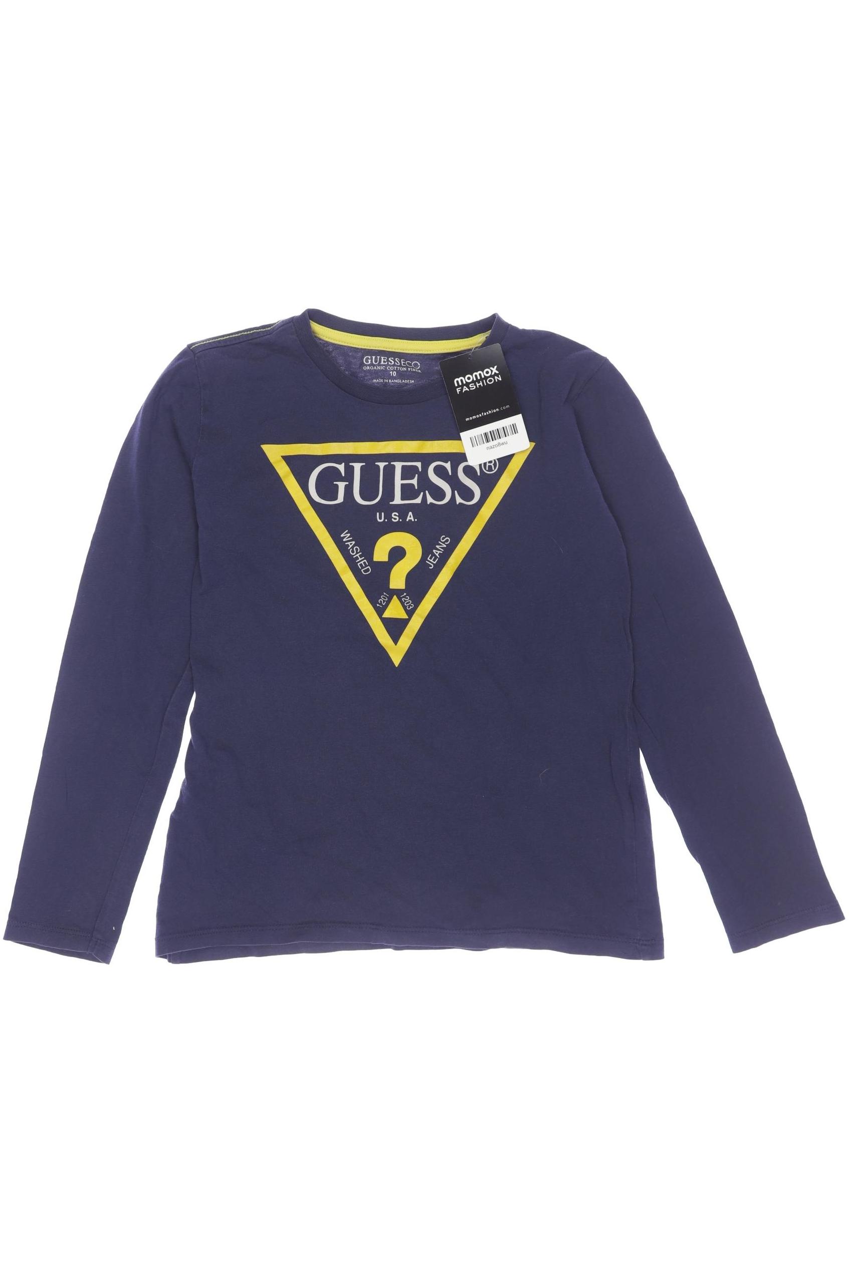 

Guess Herren Langarmshirt, marineblau, Gr. 10