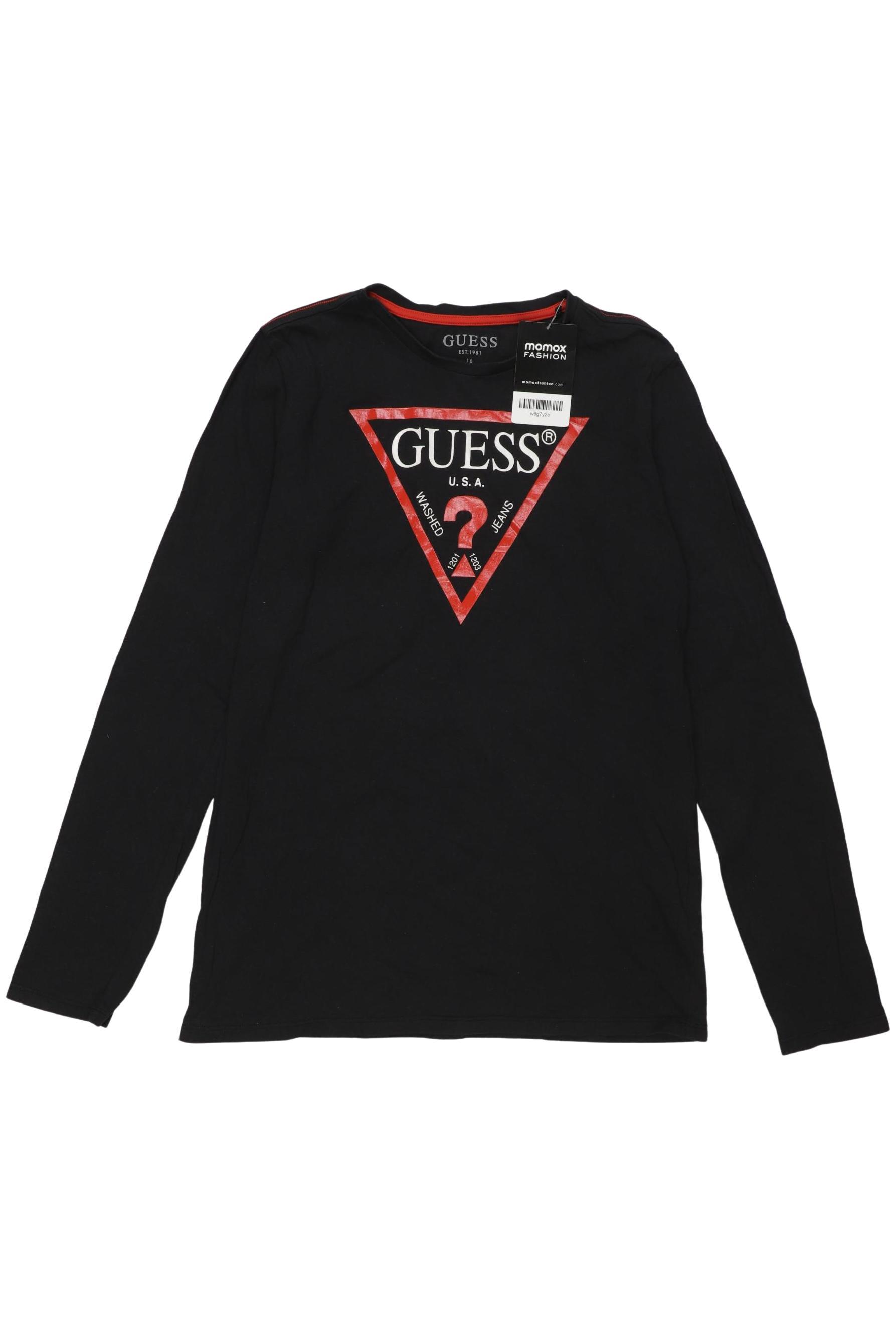 

Guess Jungen Langarmshirt, schwarz, Gr. 164